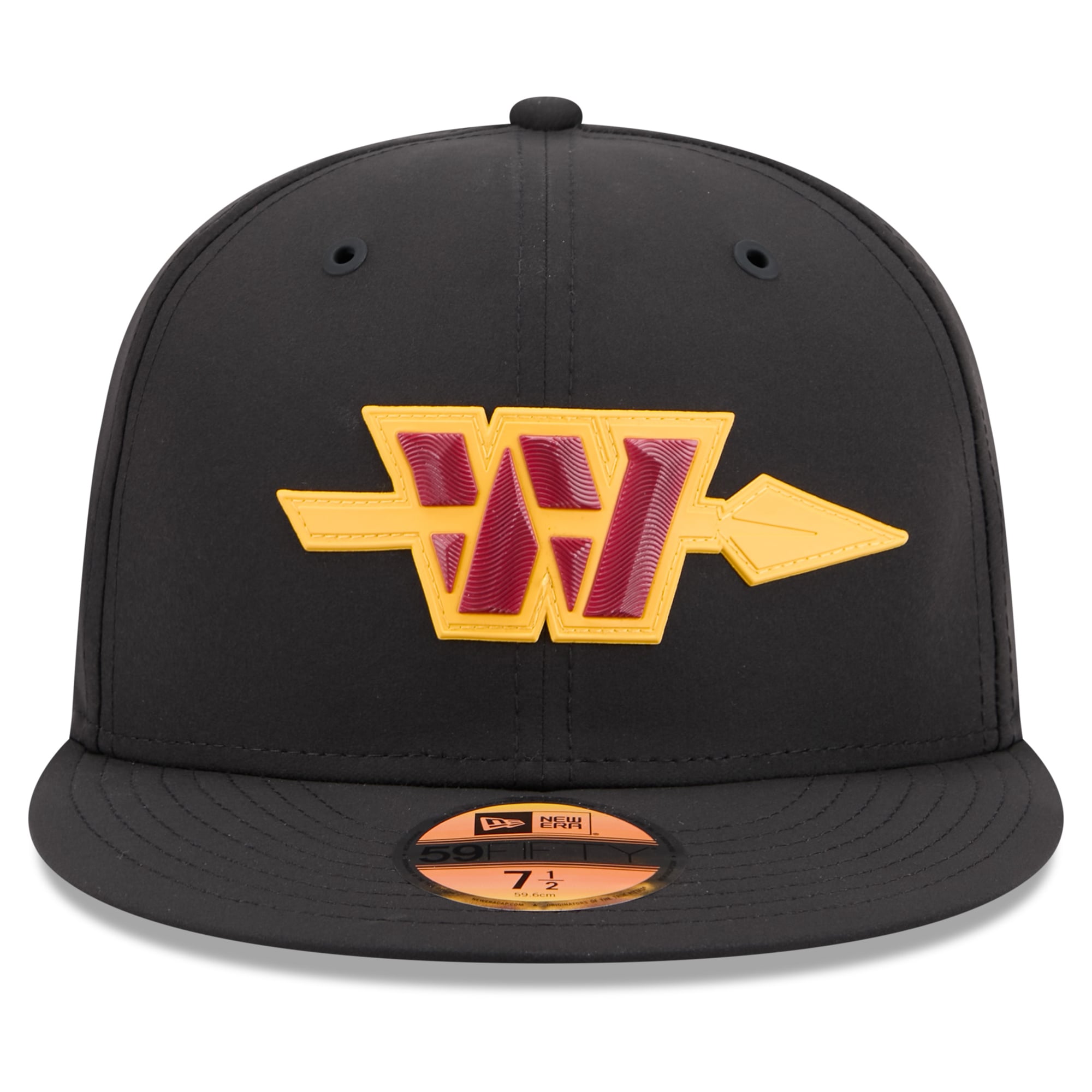 Casquette ajustée New Era 59FIFTY bordeaux Washington Commanders 2026 pour homme