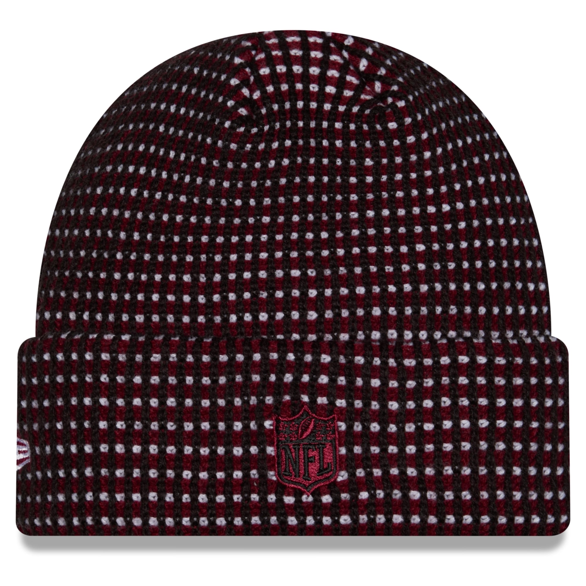 Bonnet à revers New Era noir Washington Commanders 2026 pour homme