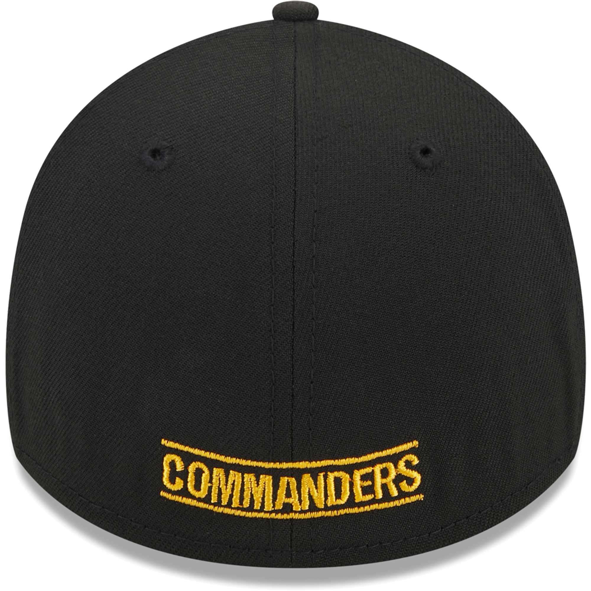 Casquette flexible principale 39THIRTY Washington Commanders New Era noire pour hommes
