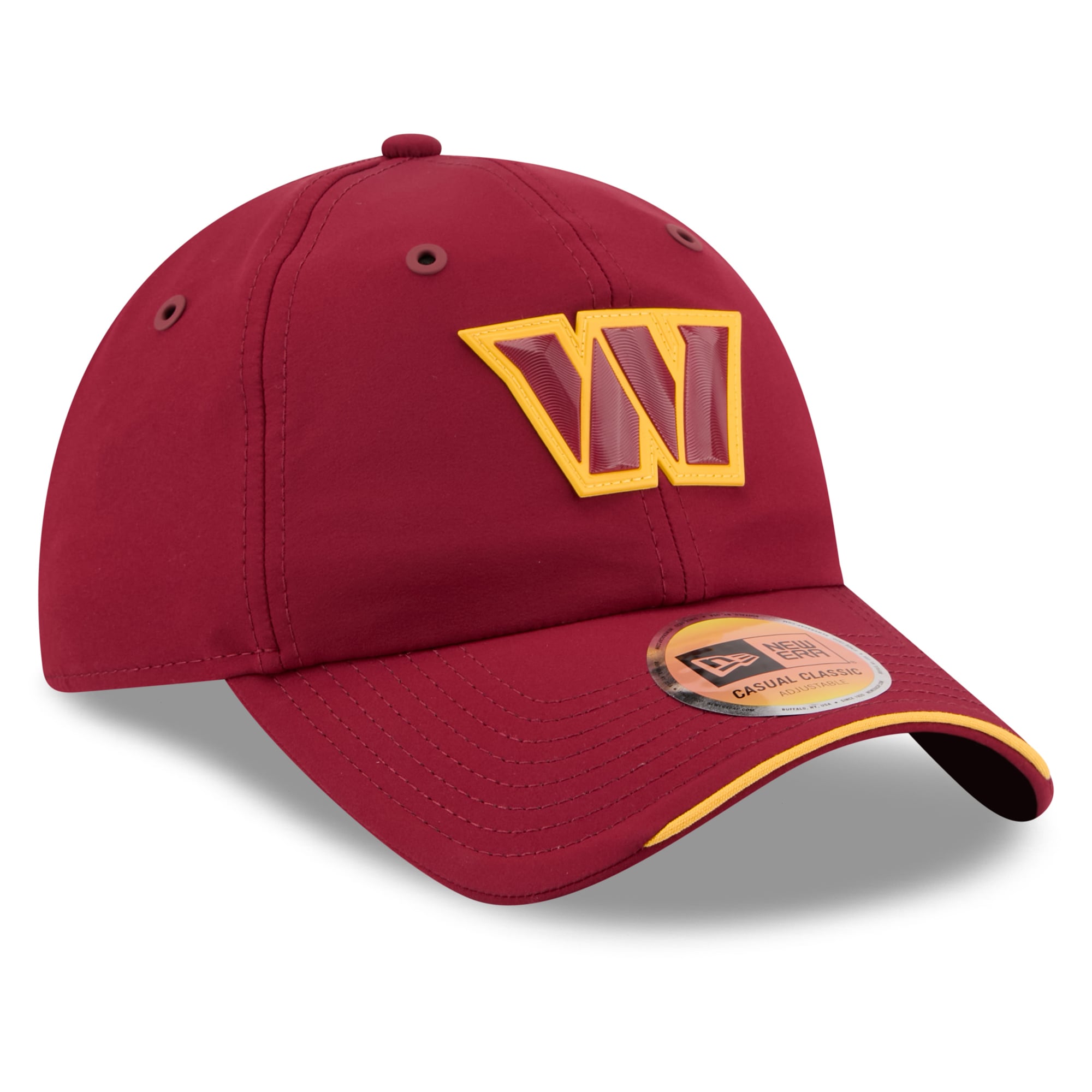 Men's New Era Burgundy Washington Commanders 2026 Sideline Casual Classic Adjustable Hat