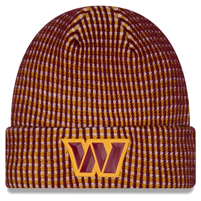 Washington Commanders New Era 2026 Sideline Cold Weather  Cuffed Knit Hat - Burgundy