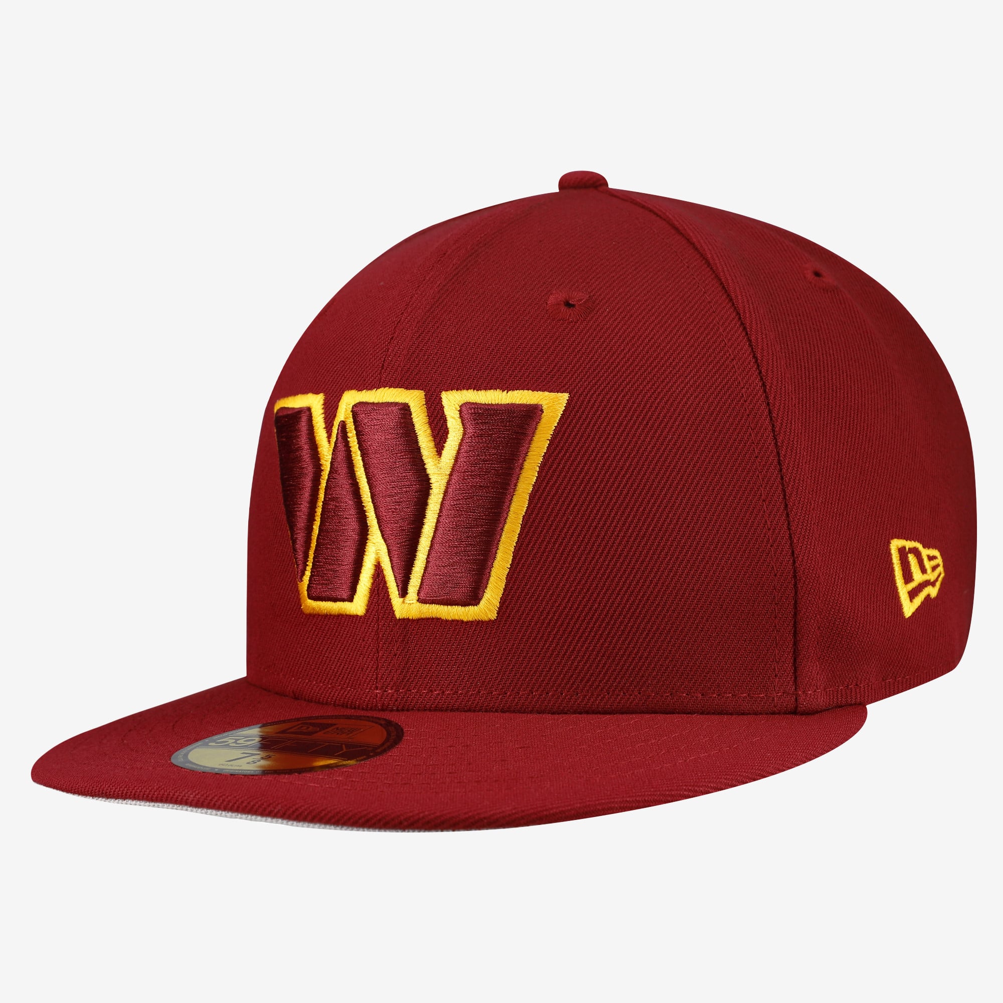 Casquette ajustée New Era Washington Commanders 59FIFTY bordeaux pour homme