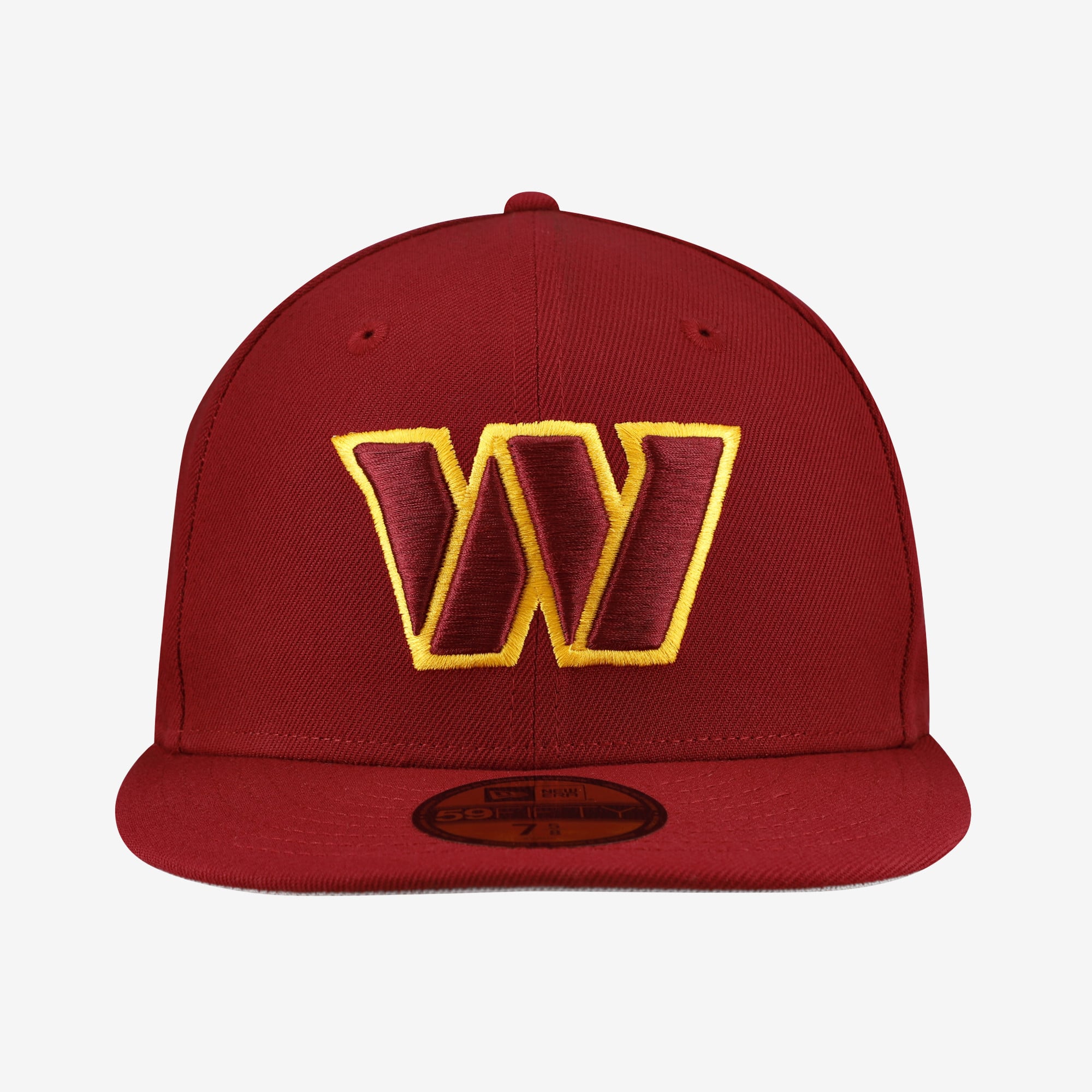 Casquette ajustée New Era Washington Commanders 59FIFTY bordeaux pour homme