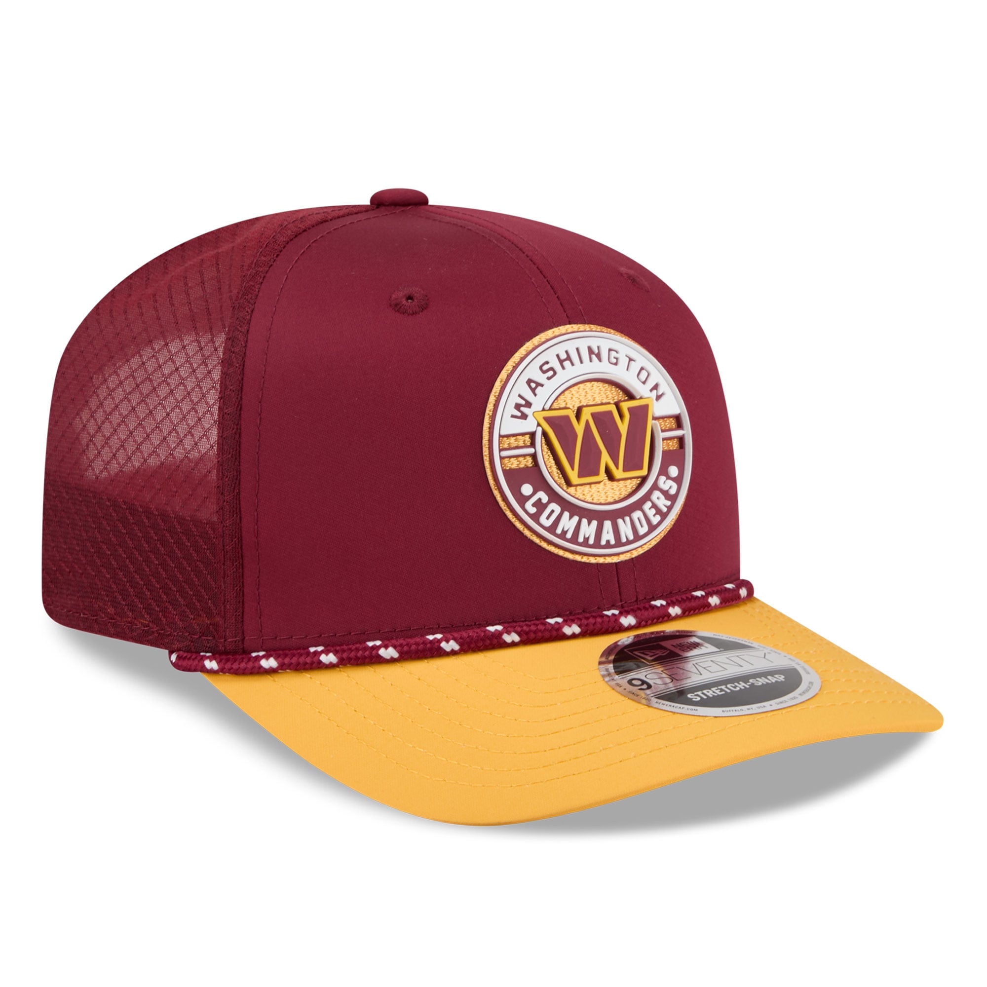Casquette ajustable New Era bordeaux Washington Commanders Game 9SEVENTY pour homme