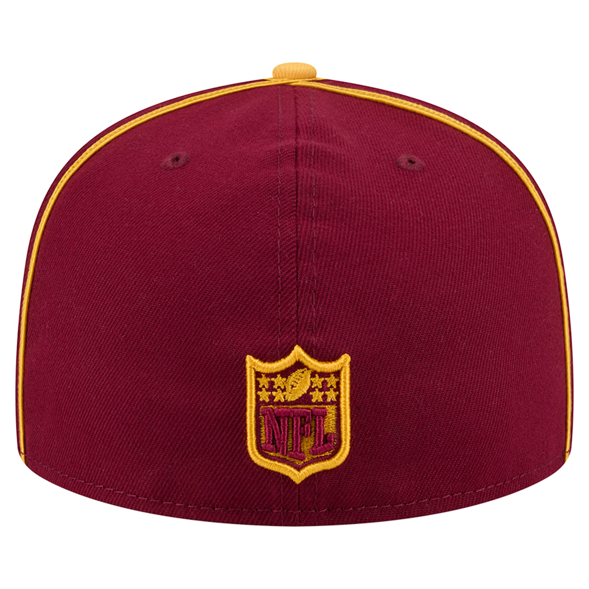 Casquette ajustée New Era Washington Commanders Soutache 59FIFTY bordeaux pour homme