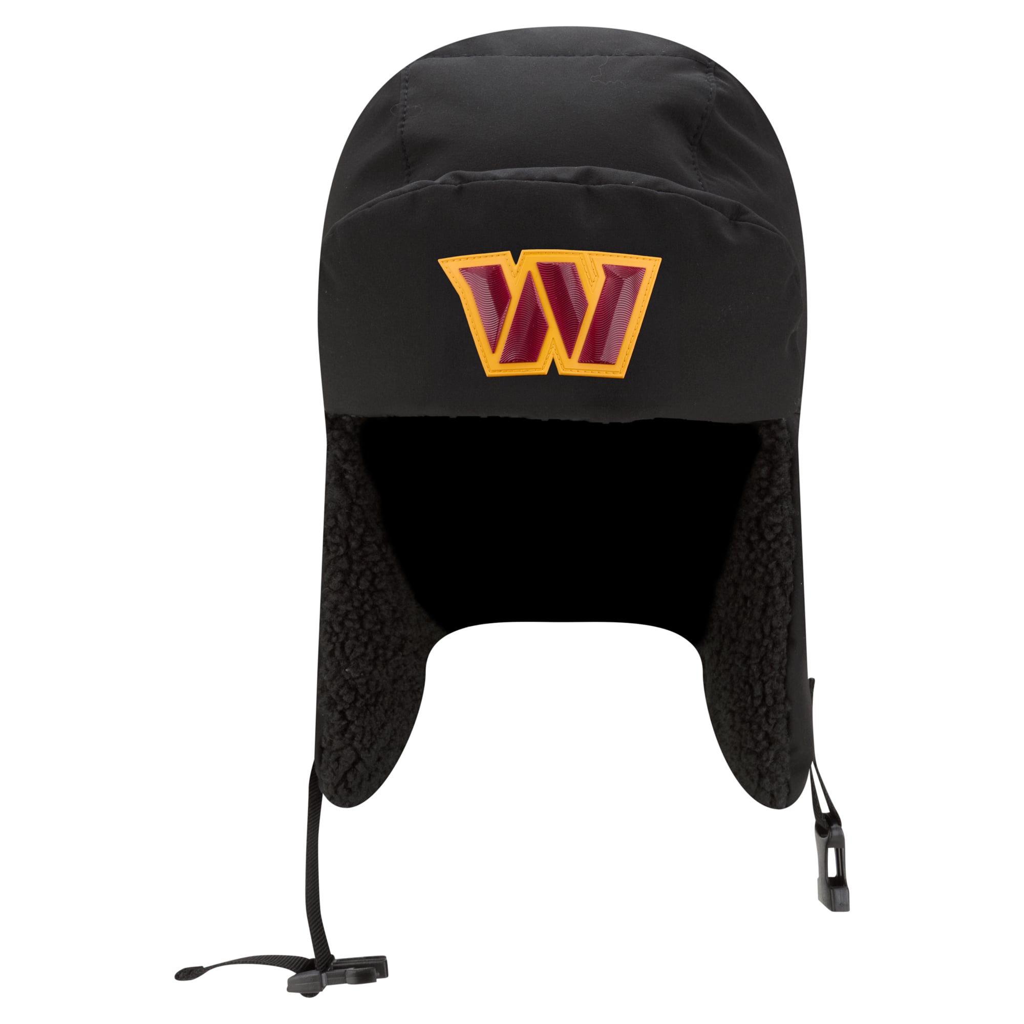 Casquette trappeur New Era anthracite Washington Commanders 2026 pour homme