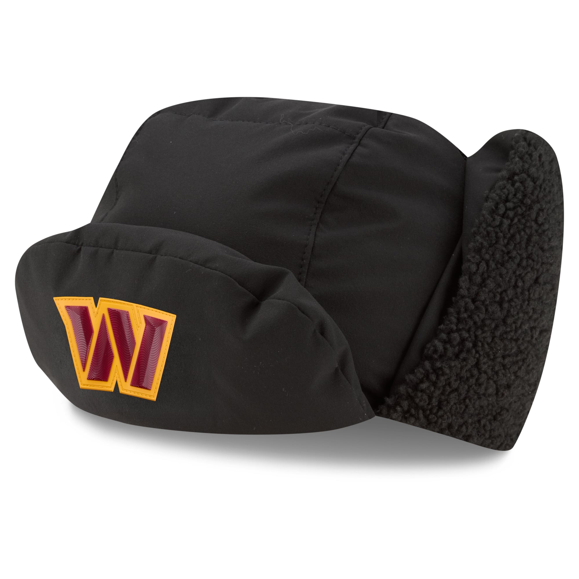 Casquette trappeur New Era anthracite Washington Commanders 2026 pour homme