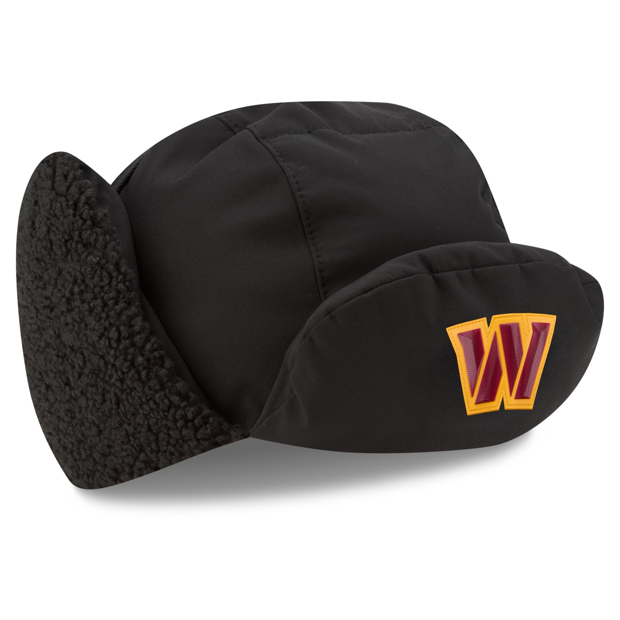 Casquette trappeur New Era anthracite Washington Commanders 2026 pour homme