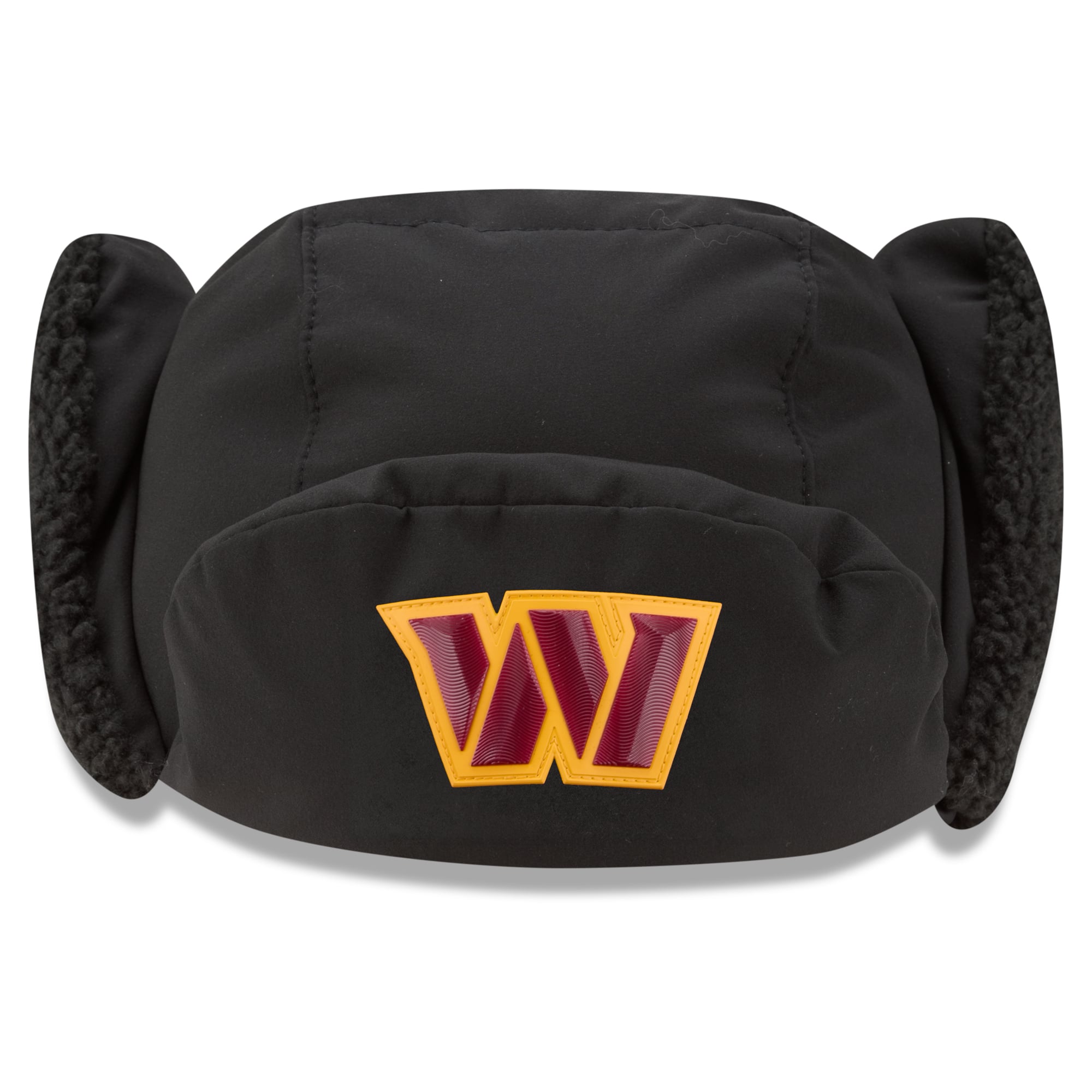 Casquette trappeur New Era anthracite Washington Commanders 2026 pour homme