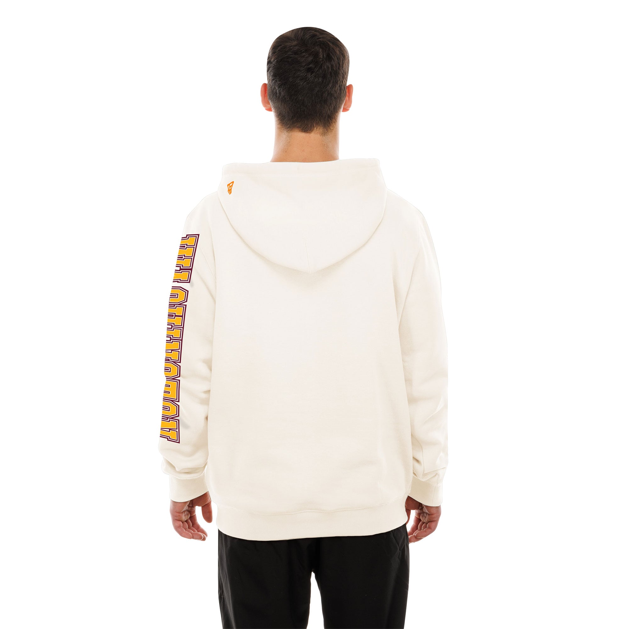 Men's New Era  Cream Washington Commanders Dune Dust Hoodie