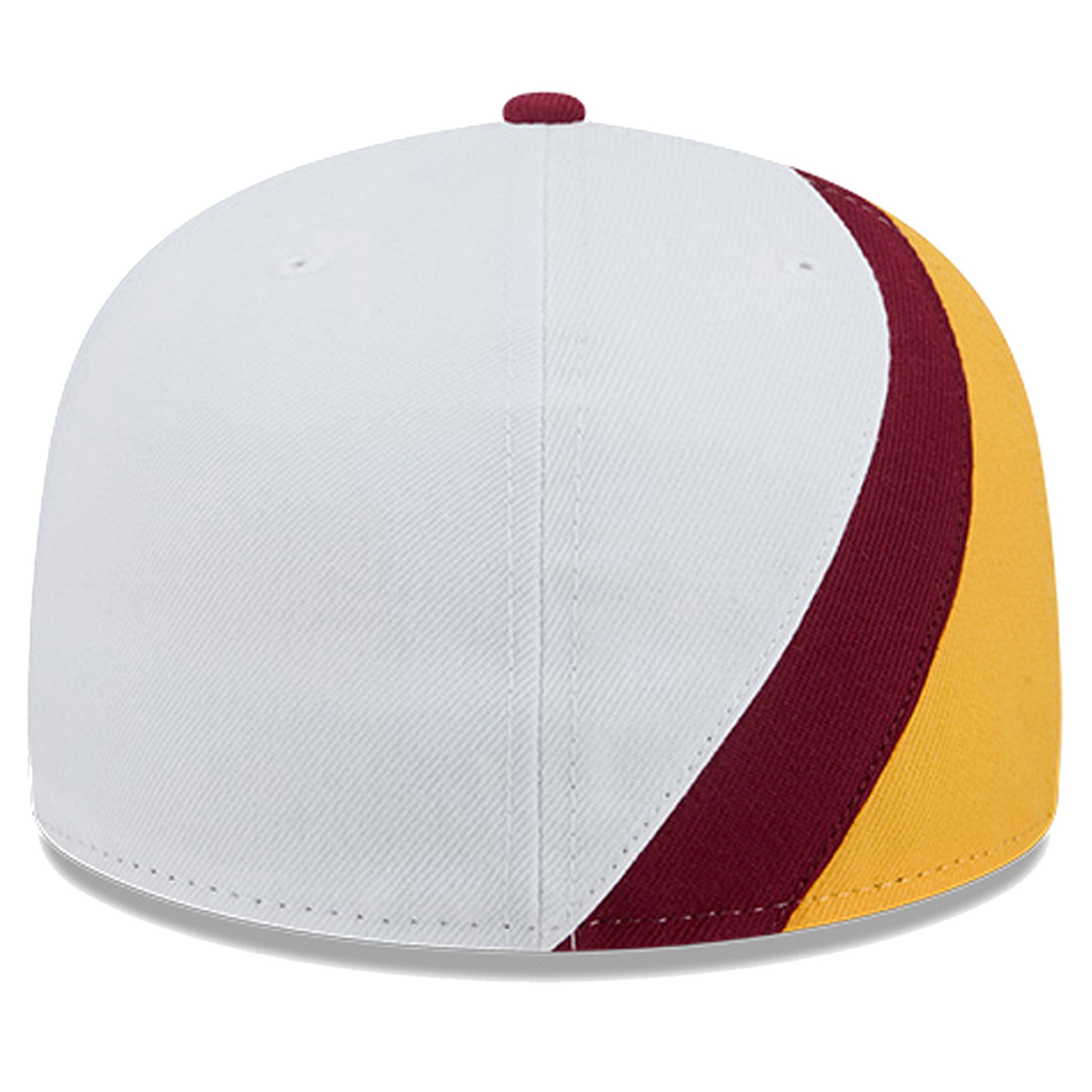 Casquette ajustée New Era Washington Commanders Shock 59FIFTY pour homme, couleur or/bordeaux