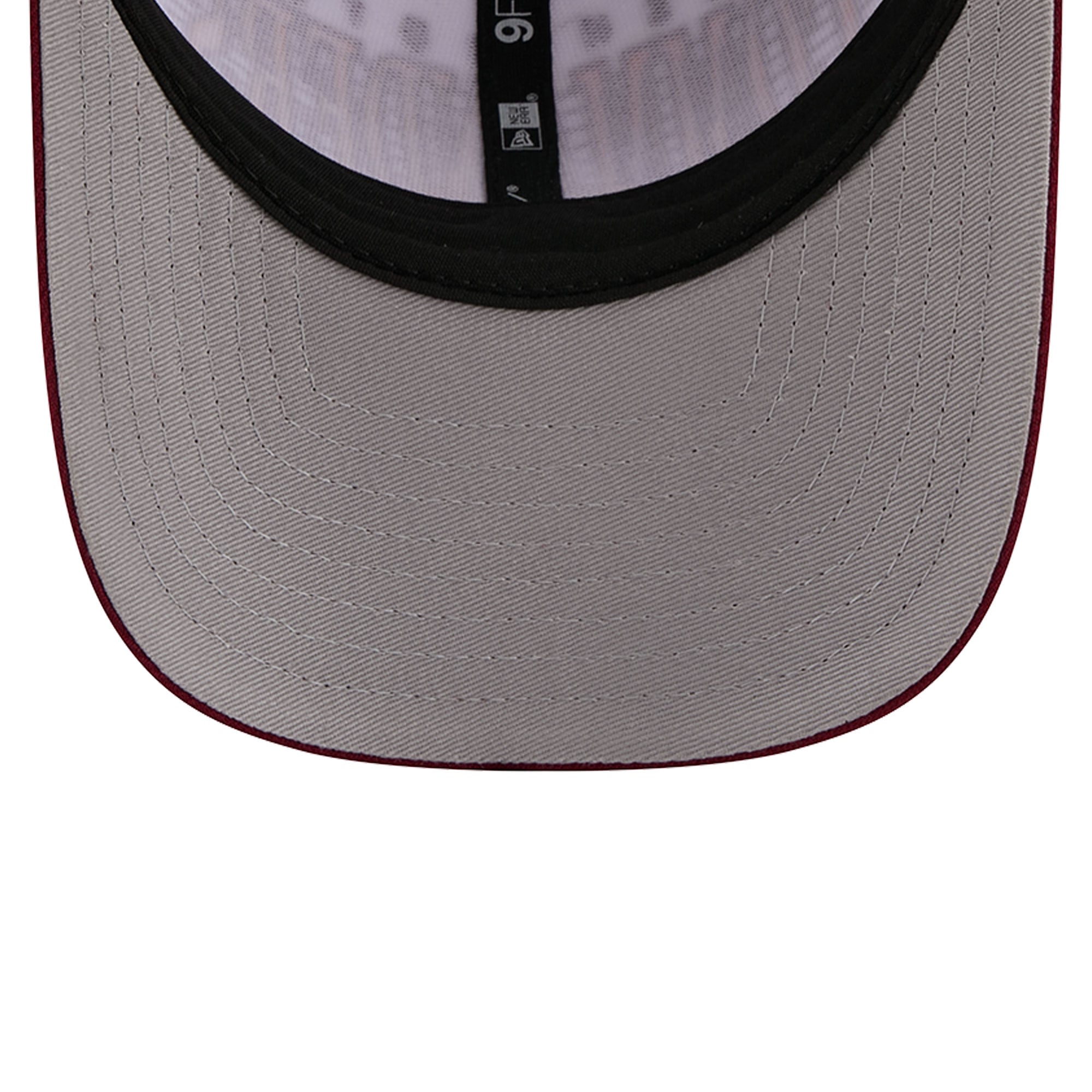 Casquette ajustable New Era blanche/bordeaux Washington Commanders Loyal 9FORTY M-Crown pour homme