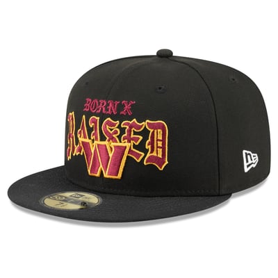 Washington Commanders New Era x Born x Raised 59FIFTY Fitted Hat - Black