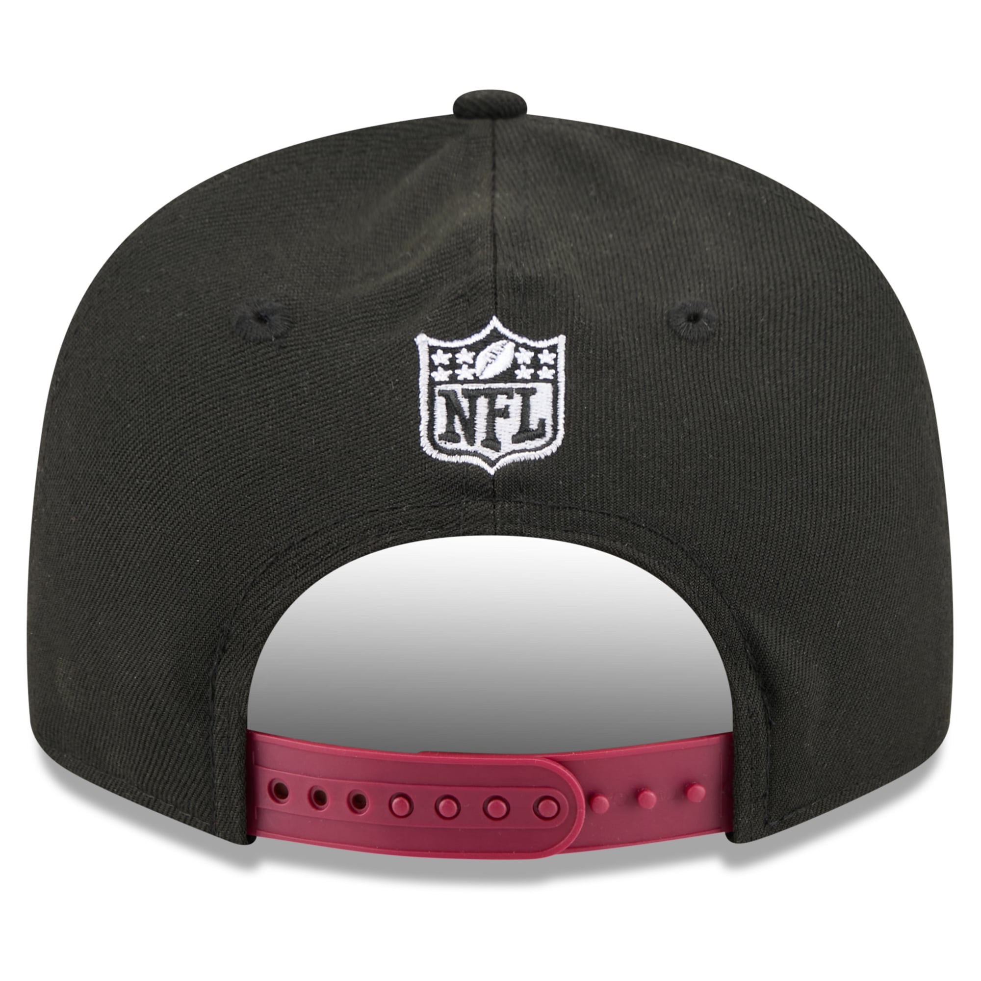 Casquette snapback New Era x Born x Raised Washington Commanders 9FIFTY pour homme, noire et bordeaux