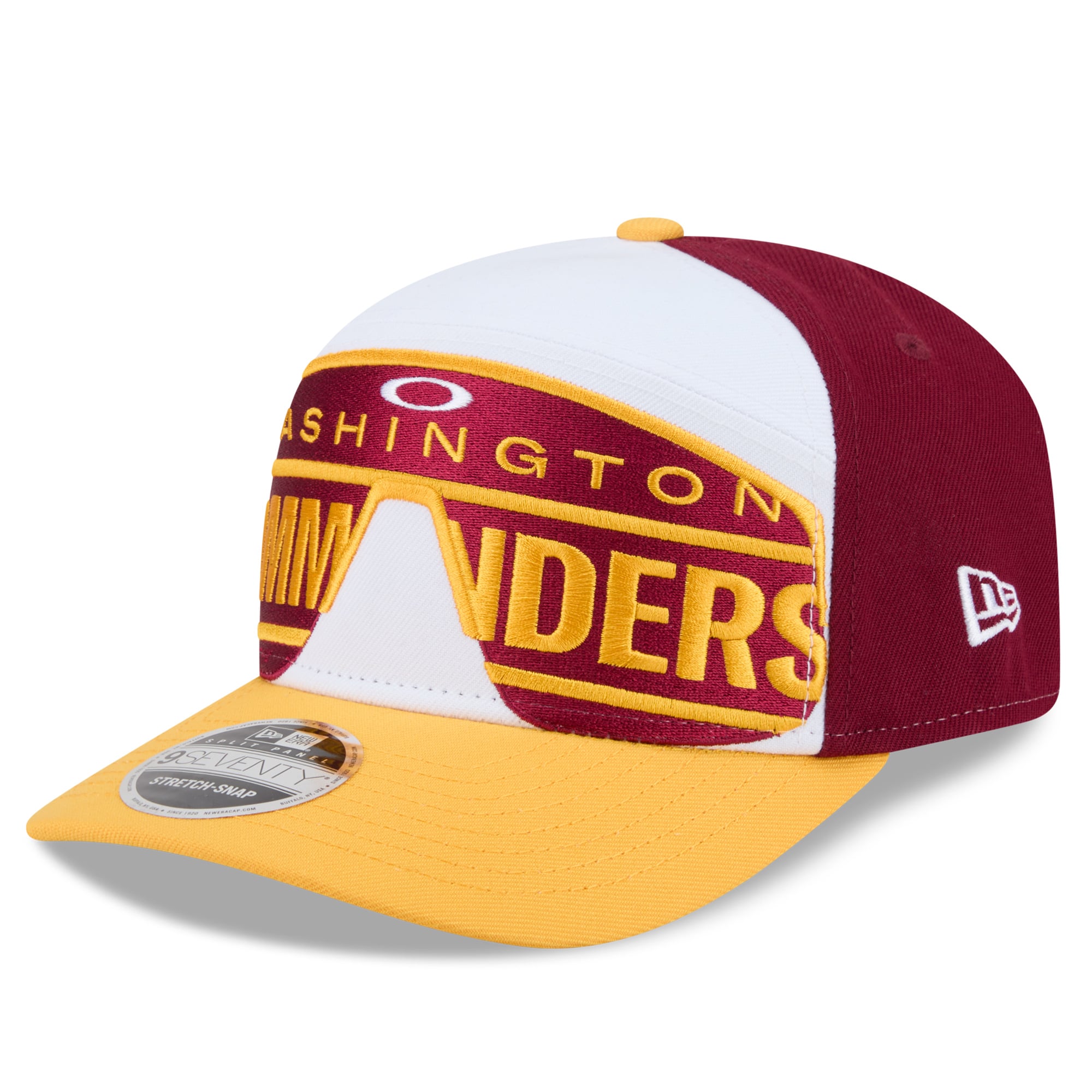 Casquette ajustable New Era x Oakley Washington Commanders 9SEVENTY bordeaux pour homme