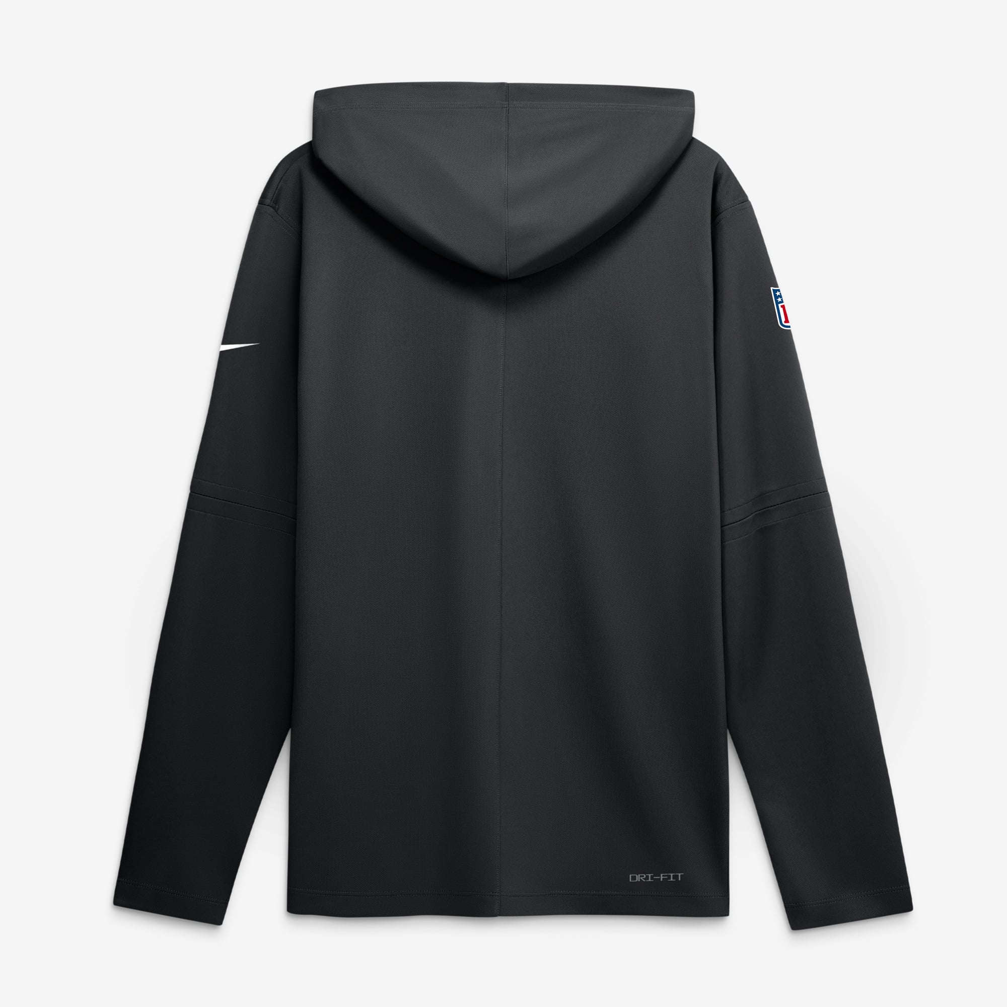 Men's Nike Black Washington Commanders Sideline Alternate Lightweight Long Sleeve Hooded Dri-FIT T-Shirt