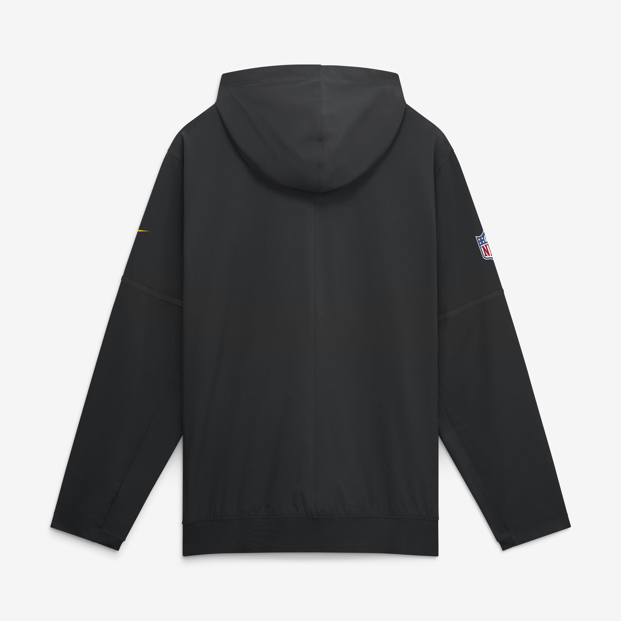 Men's Nike Black Washington Commanders Sideline Broken Rules Alternate Anorak Half-Zip Hooded Jacket
