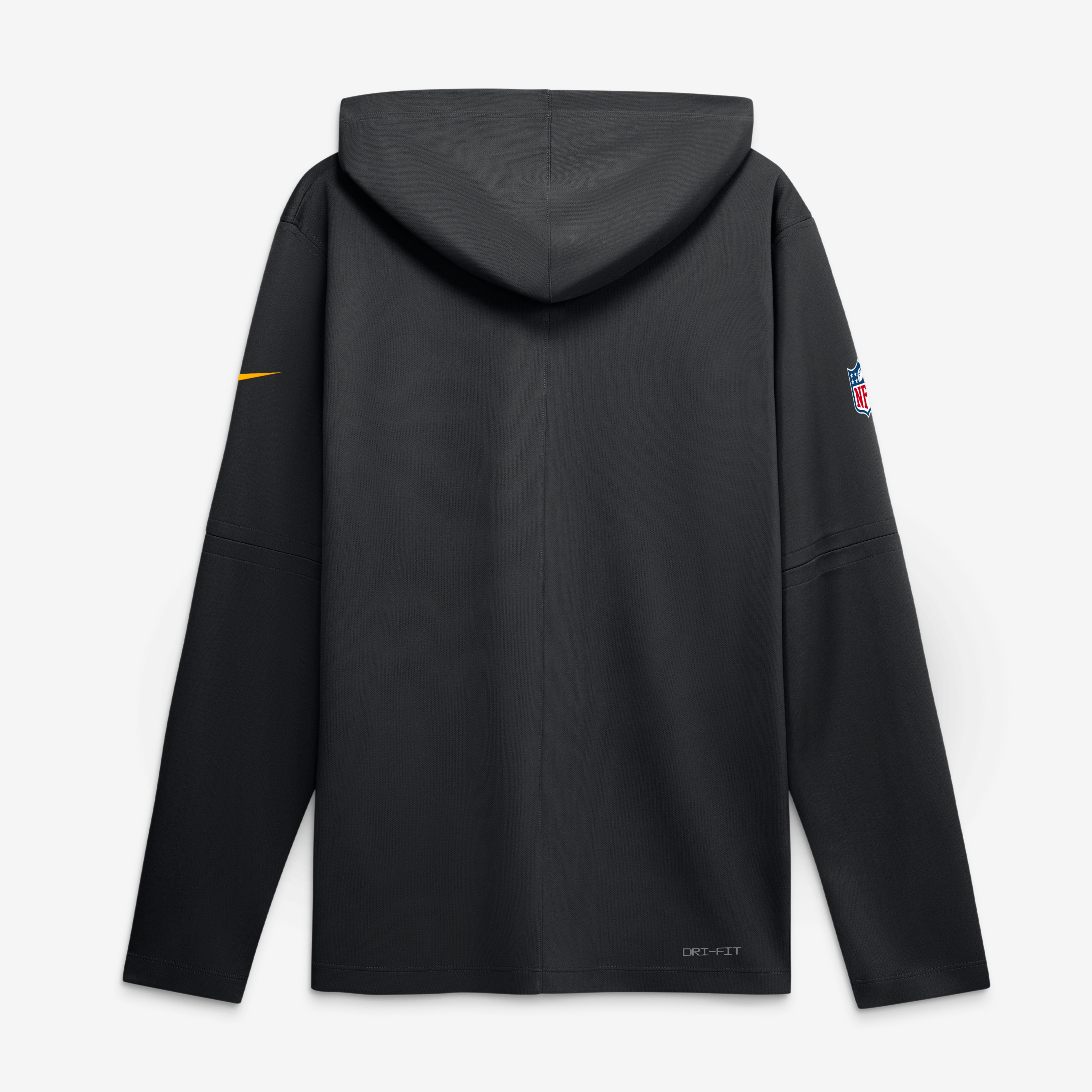 Men's Nike Black Washington Commanders Sideline Game On Lightweight Long Sleeve Hooded Dri-FIT Top