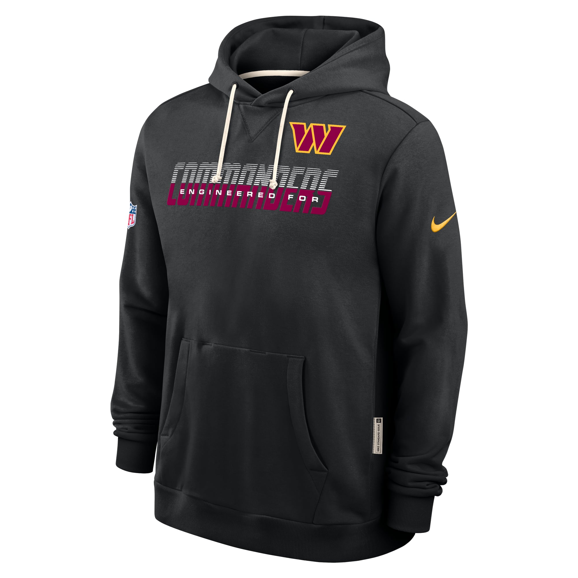 Men's Nike Washington Commanders Sideline Standard Issue Top Prospect Dri-FIT Hoodie