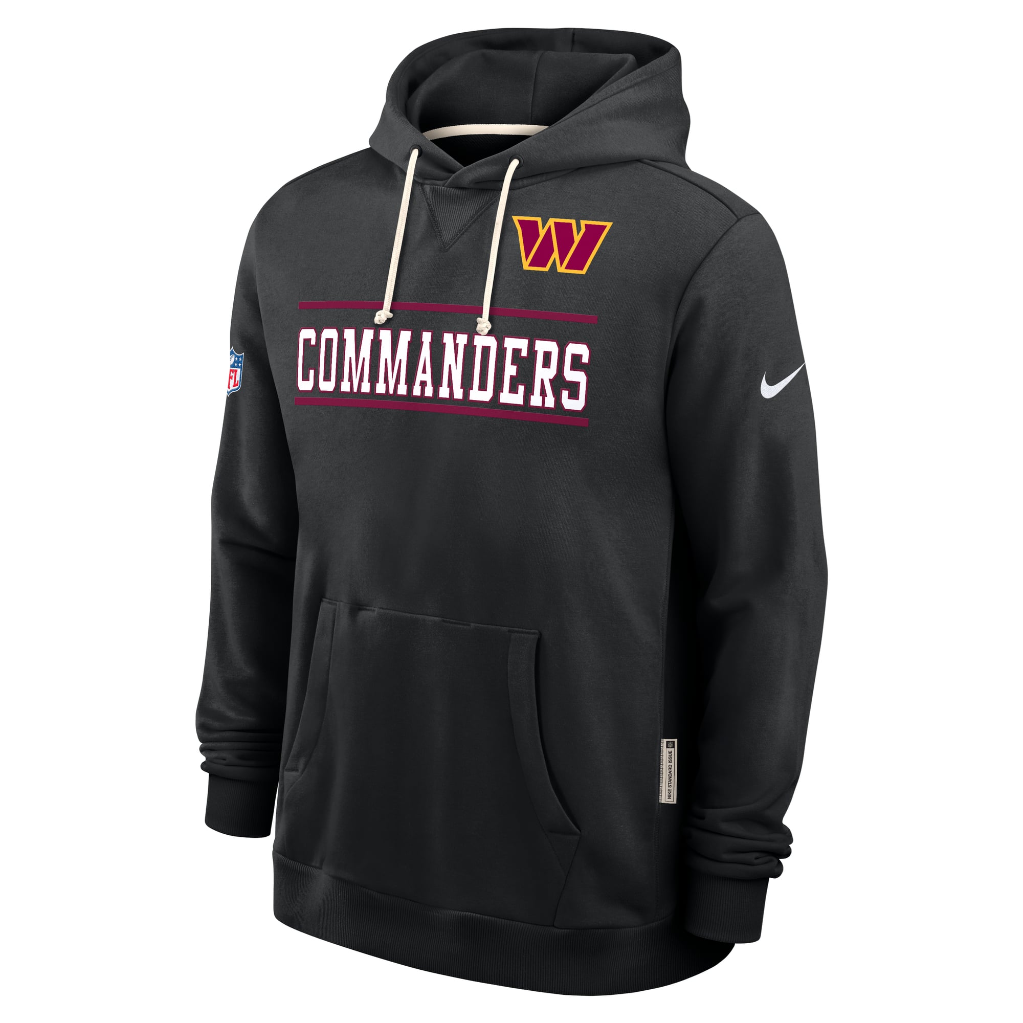 Sweat à capuche Nike Dri-FIT alternatif pour homme, modèle standard des Washington Commanders.