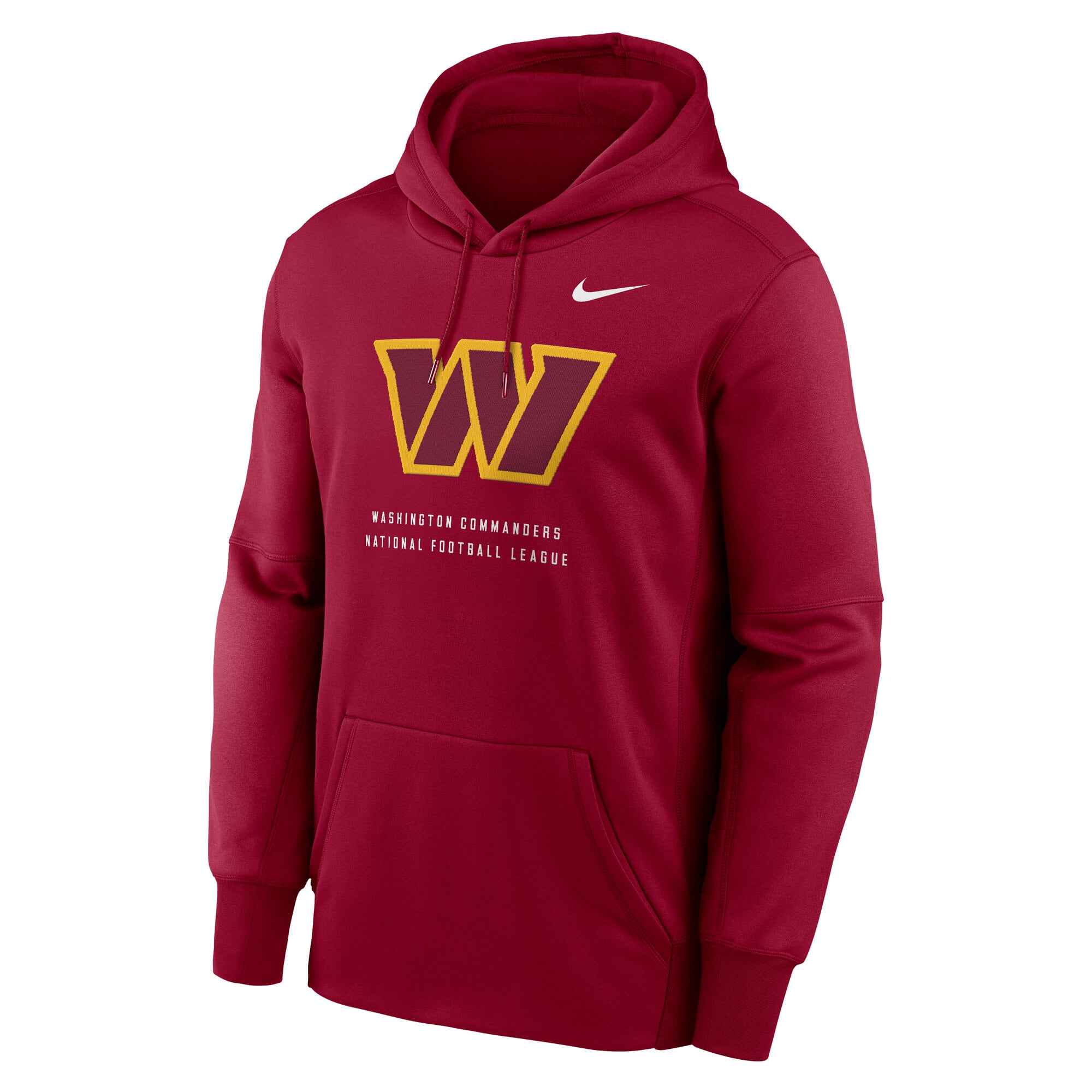 Men's Nike Burgundy Washington Commanders Toss Sweep Therma-FIT Hoodie