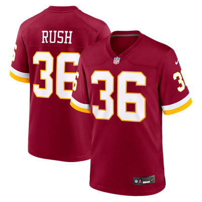 Darius Rush Washington Commanders Nike Team Game Jersey - Burgundy