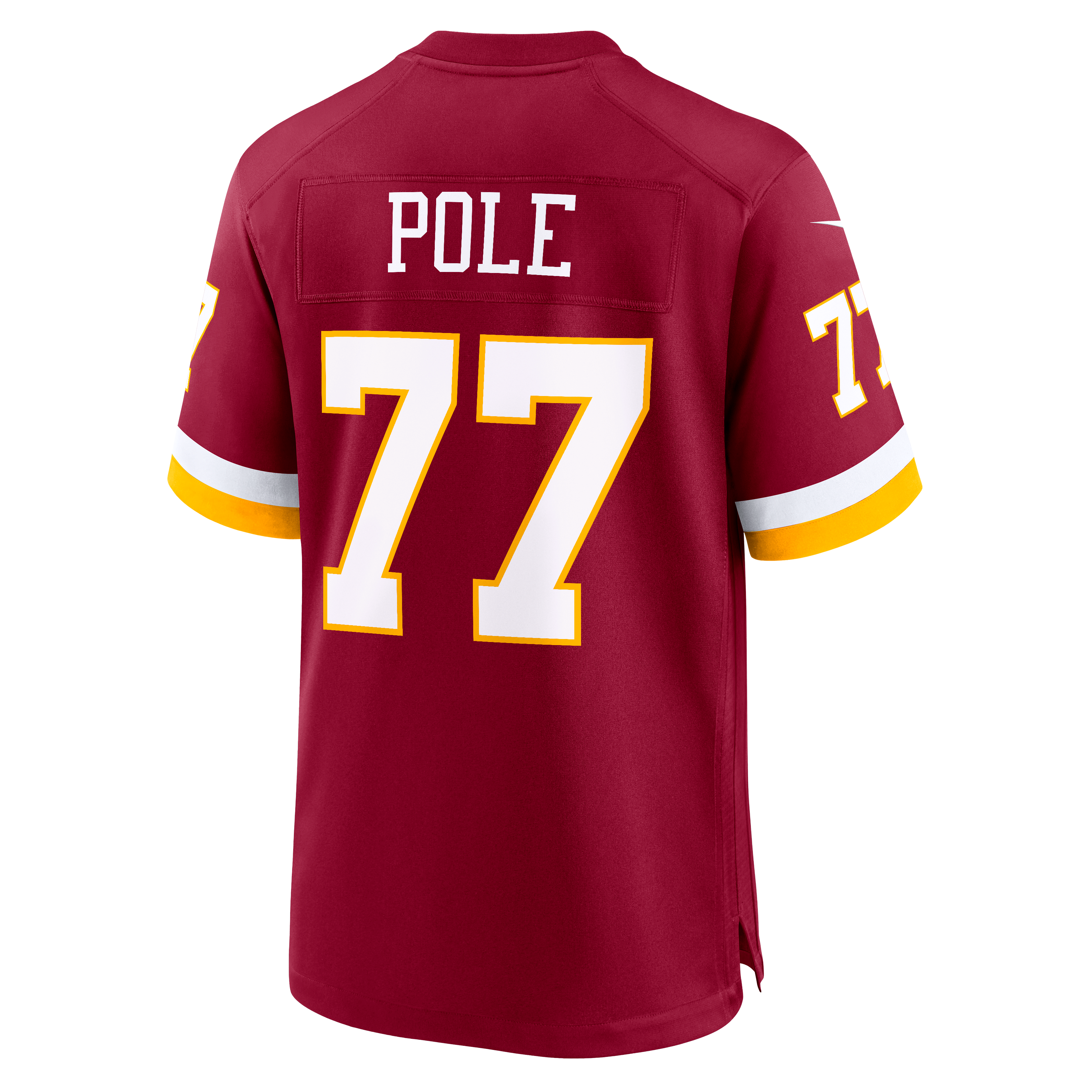 Maillot de match Nike Esa Pole bordeaux pour homme, Washington Commanders