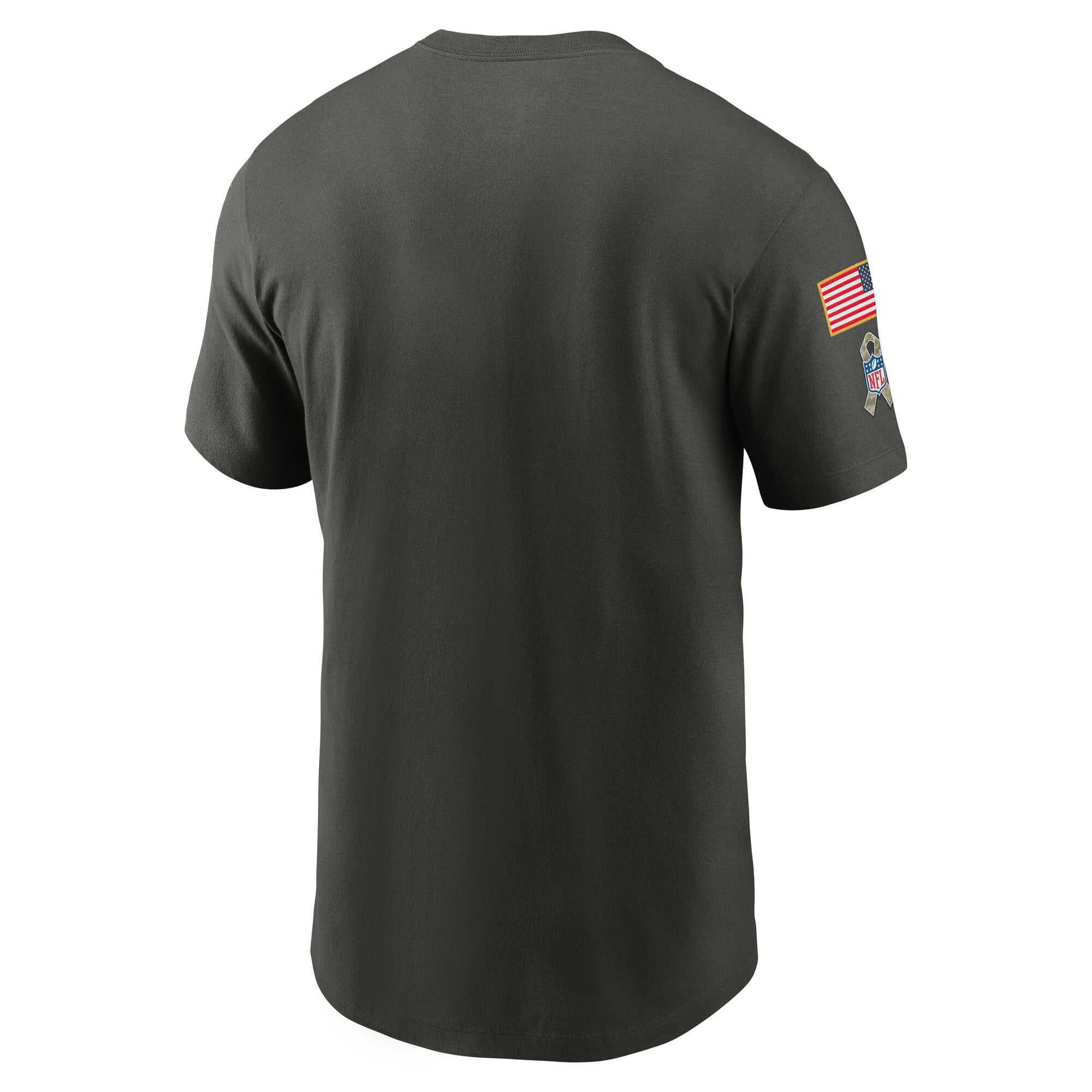 T-shirt Nike Washington Commanders 2025 Salute to Service Sideline Primary Edge Dri-FIT pour homme, vert forêt