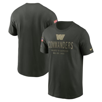 Washington Commanders Nike 2025 Salute to Service Sideline Primary Edge Dri-FIT T-Shirt - Forest Green