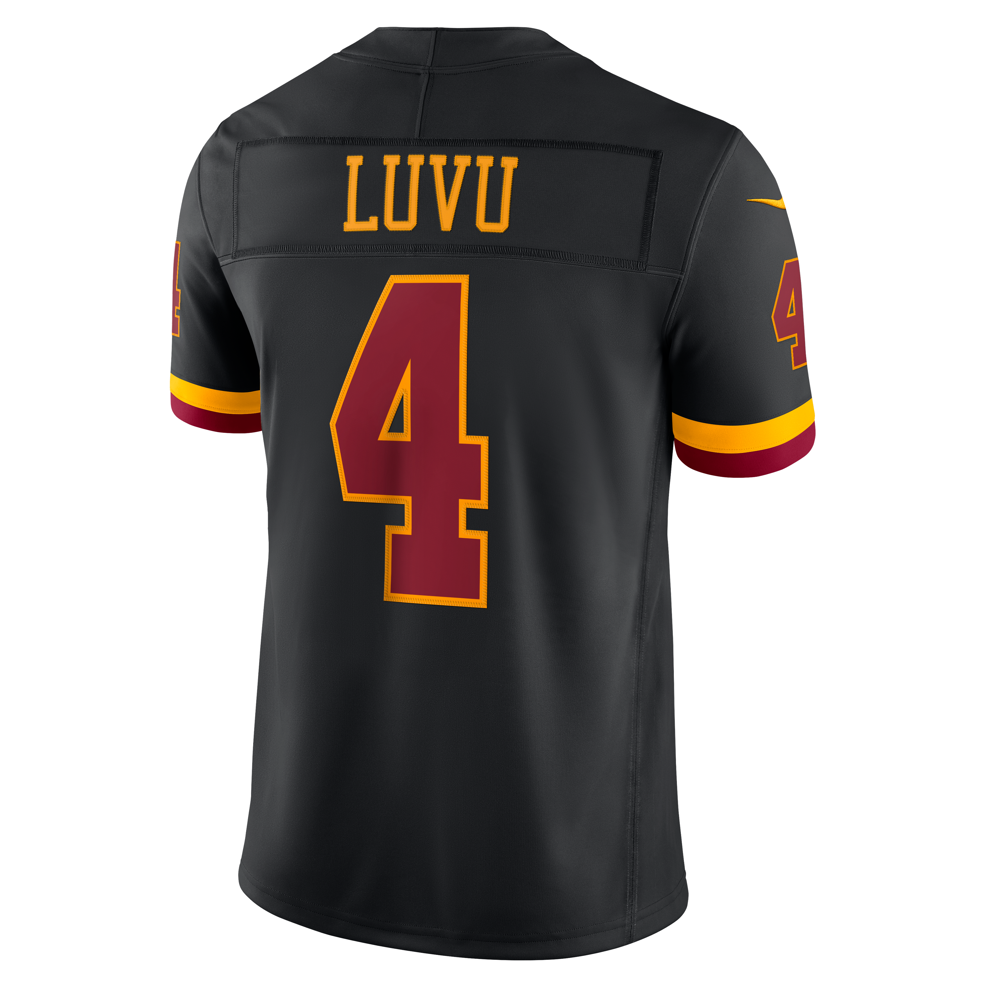 Maillot Nike Frankie Luvu bordeaux Washington Commanders Team Vapor F.U.S.E. Stitched Limited pour homme