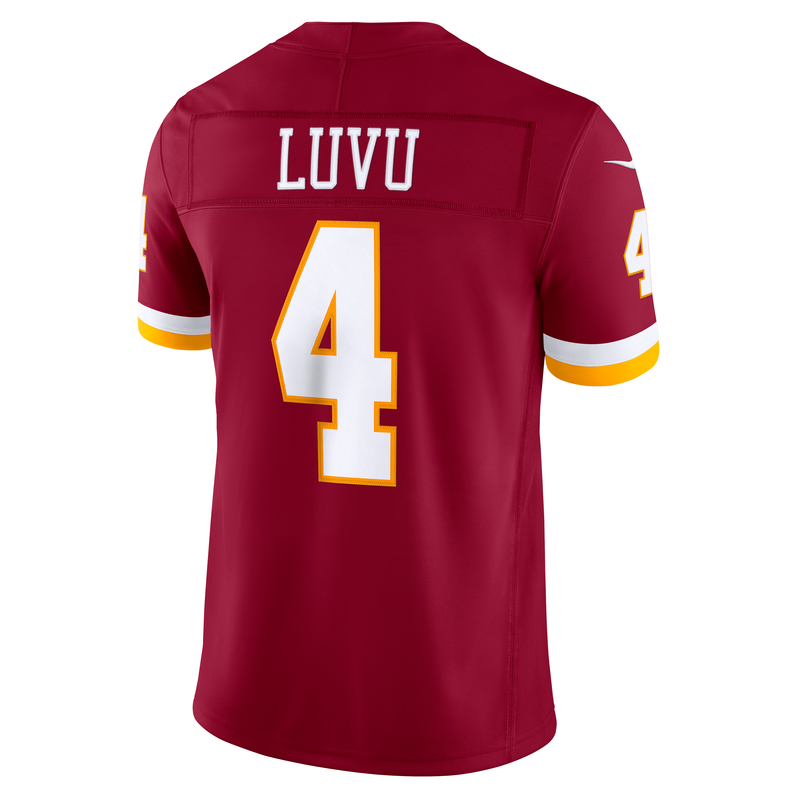 Men's Nike Frankie Luvu Burgundy Washington Commanders Team Vapor F.U.S.E. Stitched Limited Jersey