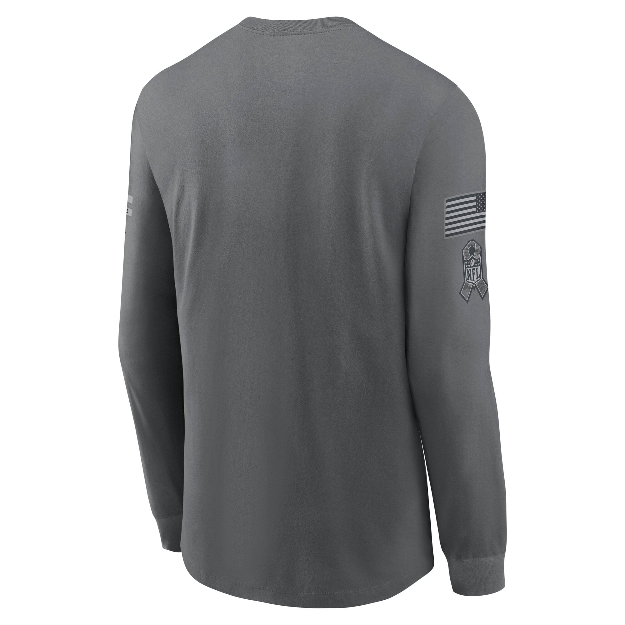 Men's Nike  Gray Washington Commanders 2026 Salute to Service Long Sleeve T-Shirt