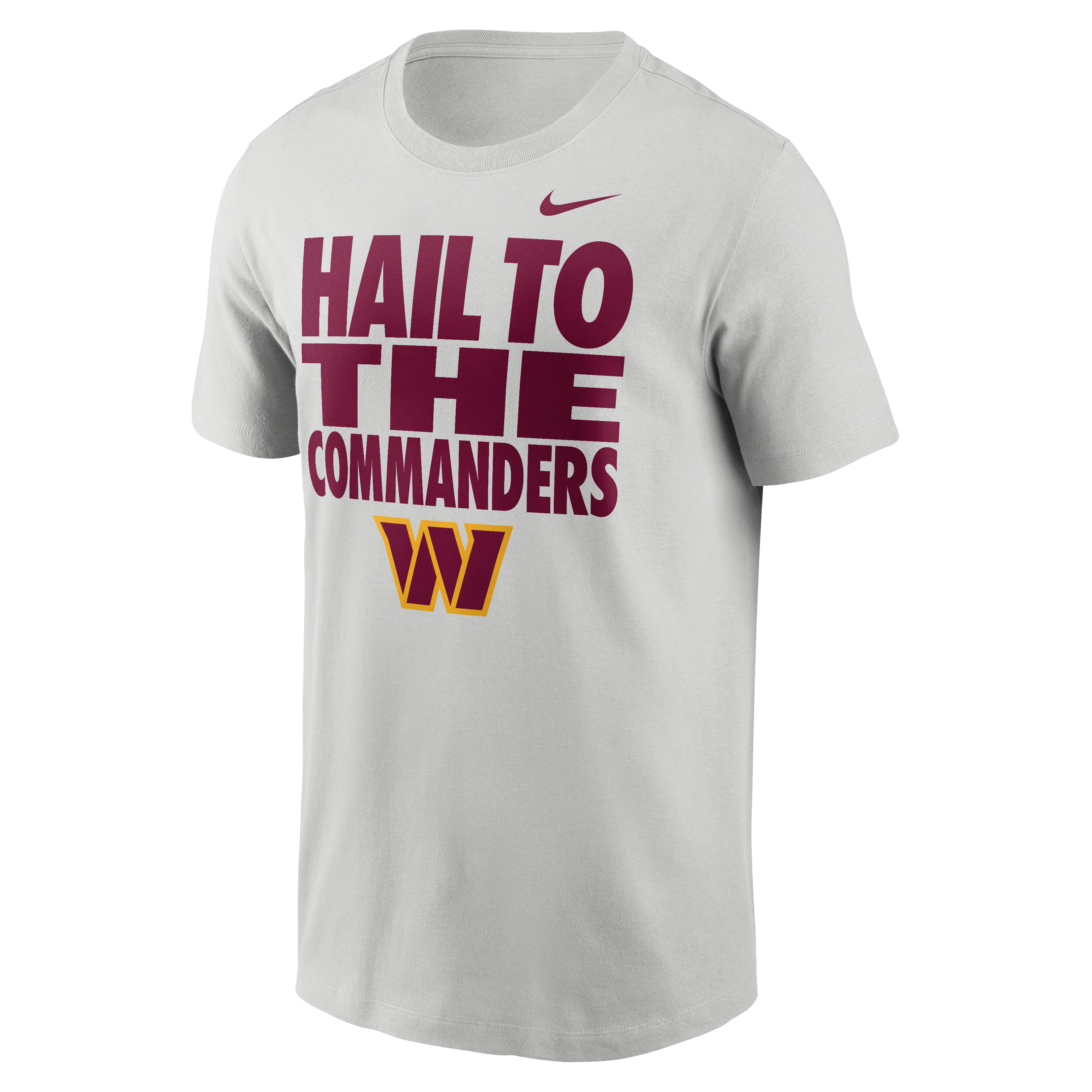 Men's Nike Gray Washington Commanders We Run This T-Shirt