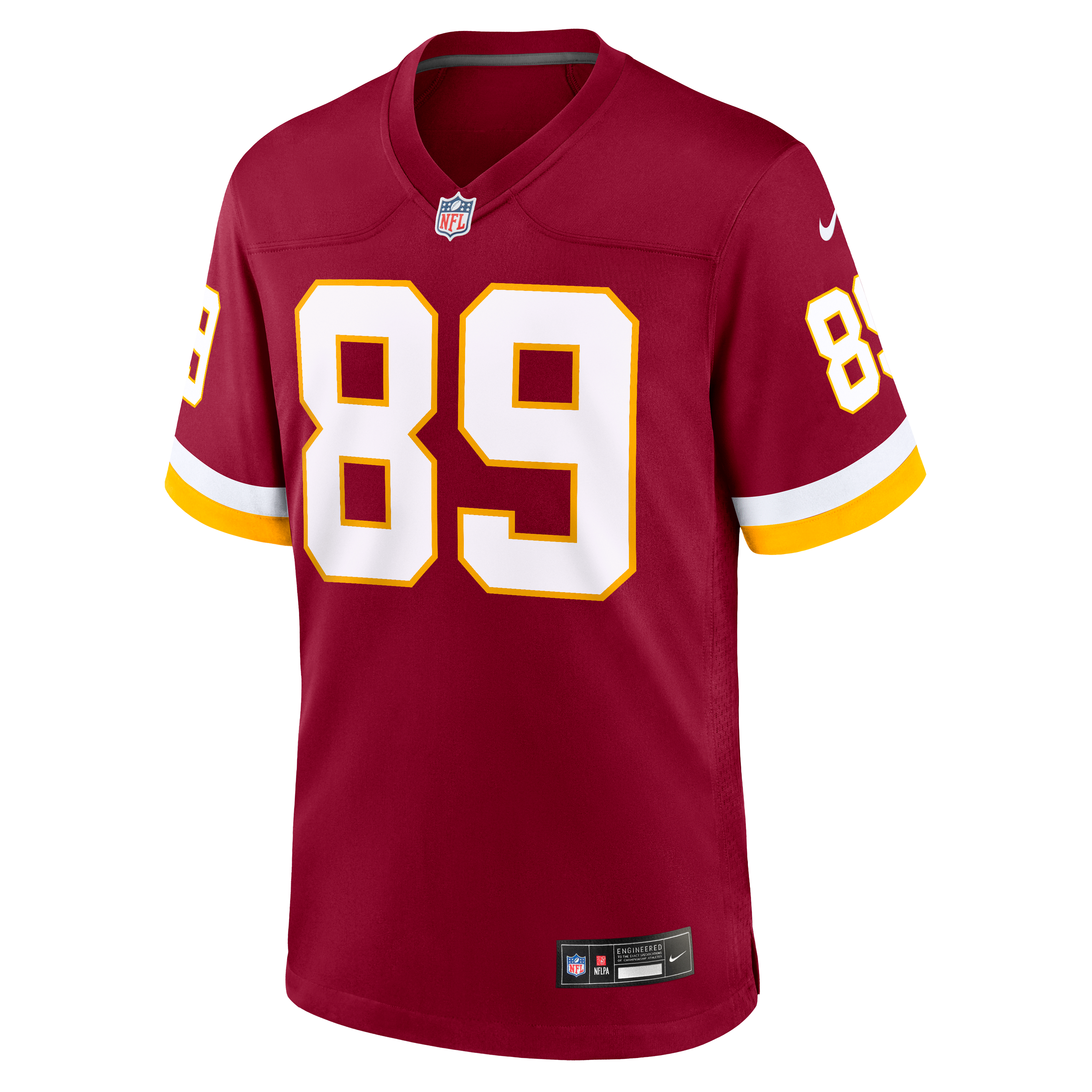 Maillot de match Nike Jack Westover bordeaux Washington Commanders pour homme