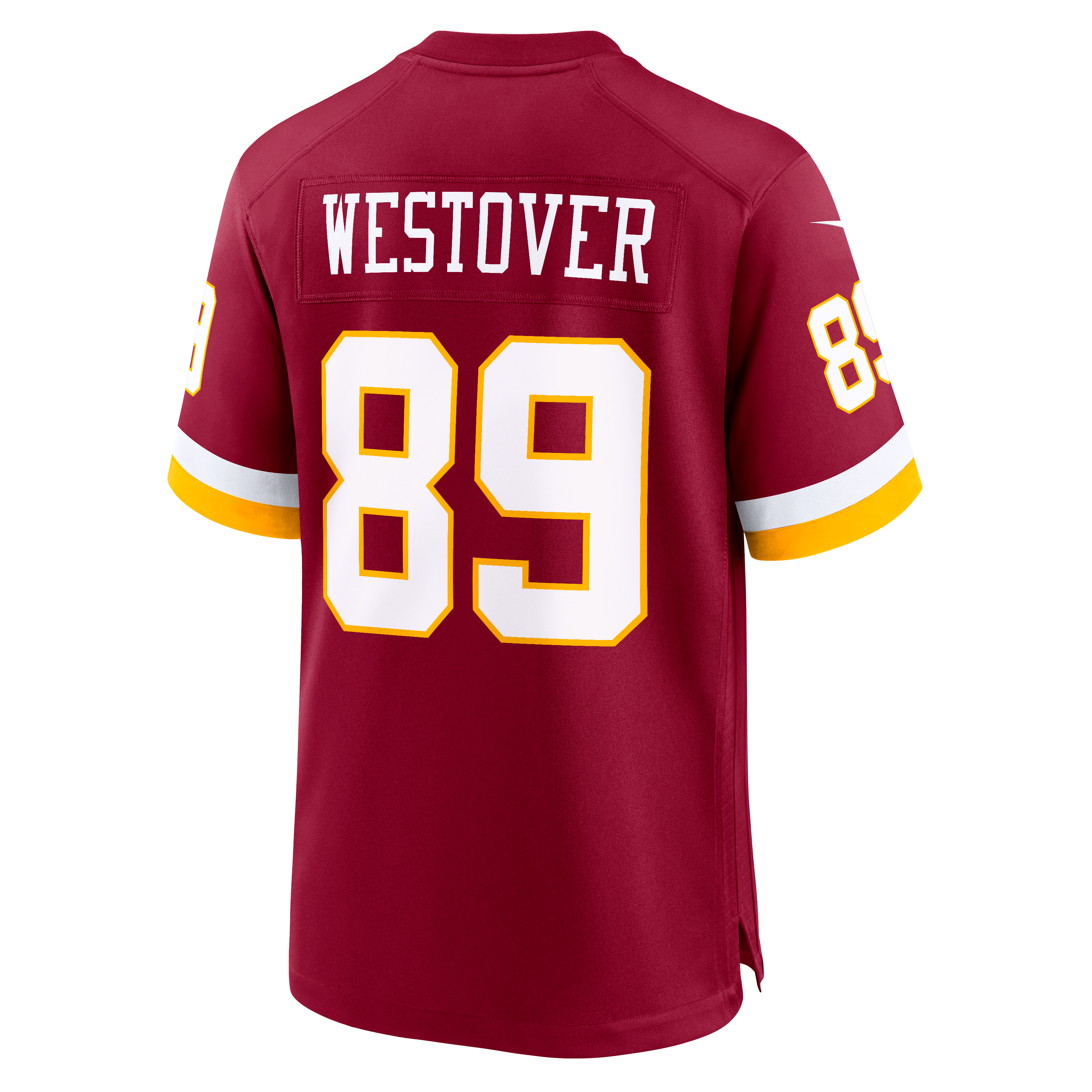 Maillot de match Nike Jack Westover bordeaux Washington Commanders pour homme