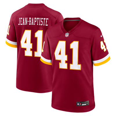 Javontae Jean-Baptiste Washington Commanders Nike Team Game Jersey - Burgundy