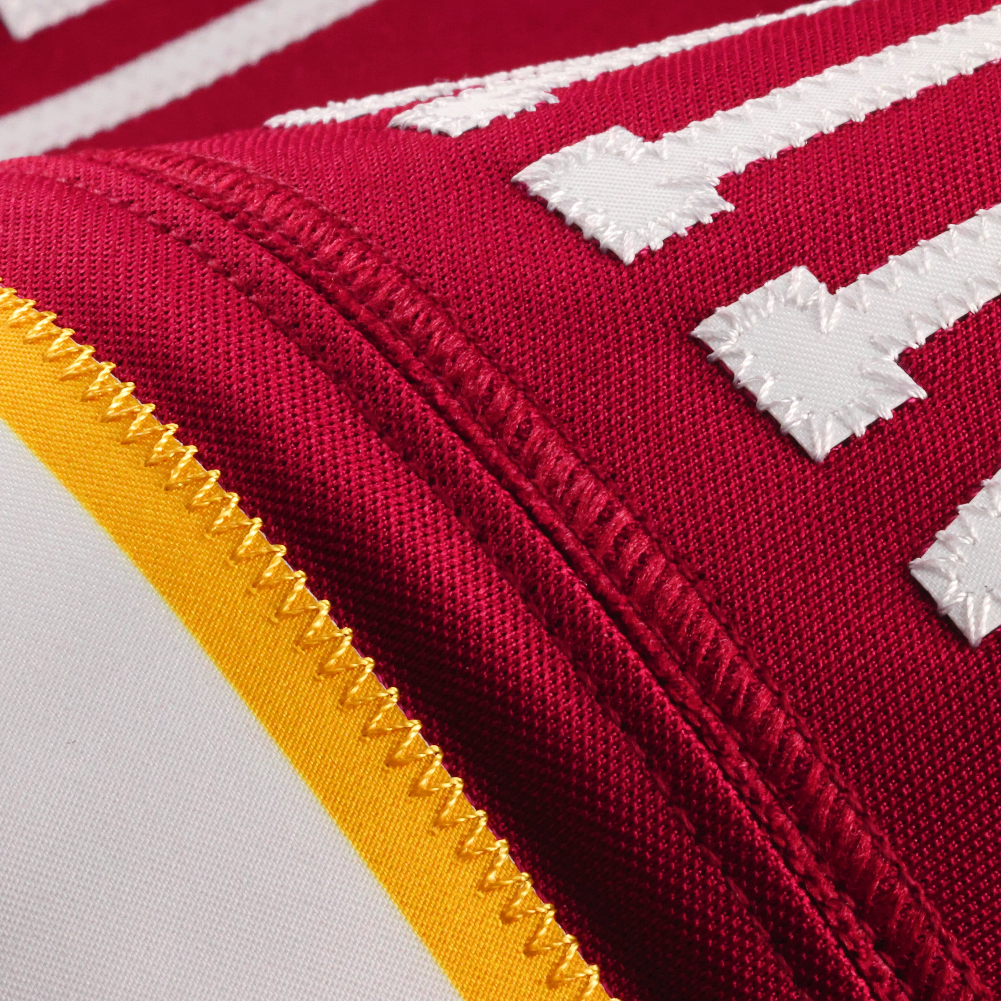 Men's Nike Jayden Daniels Burgundy Washington Commanders Team Vapor F.U.S.E. Stitched Limited Jersey