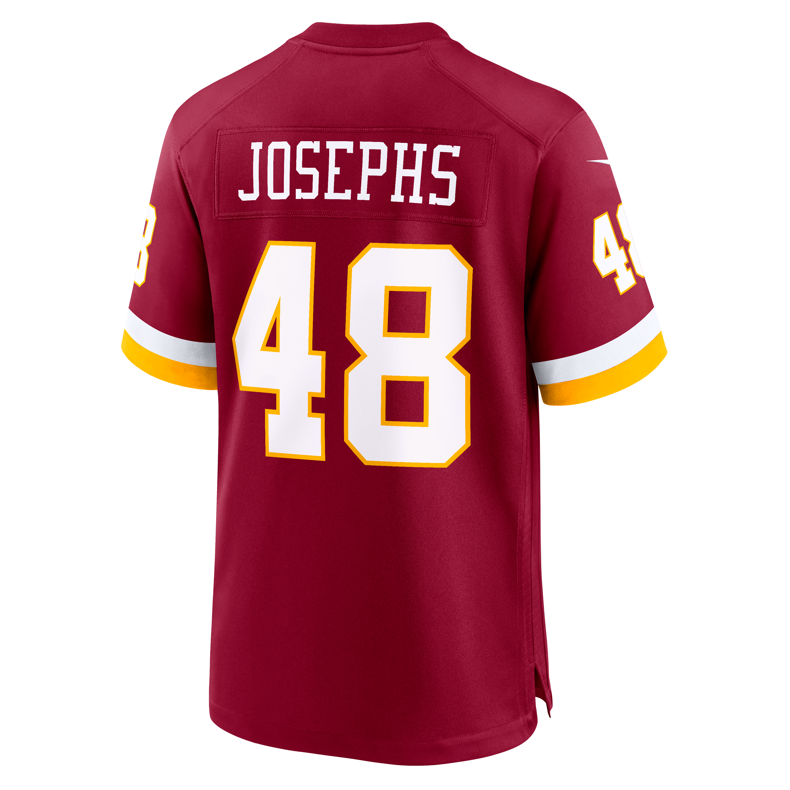Maillot de match Nike Joshua Josephs bordeaux des Washington Commanders pour homme