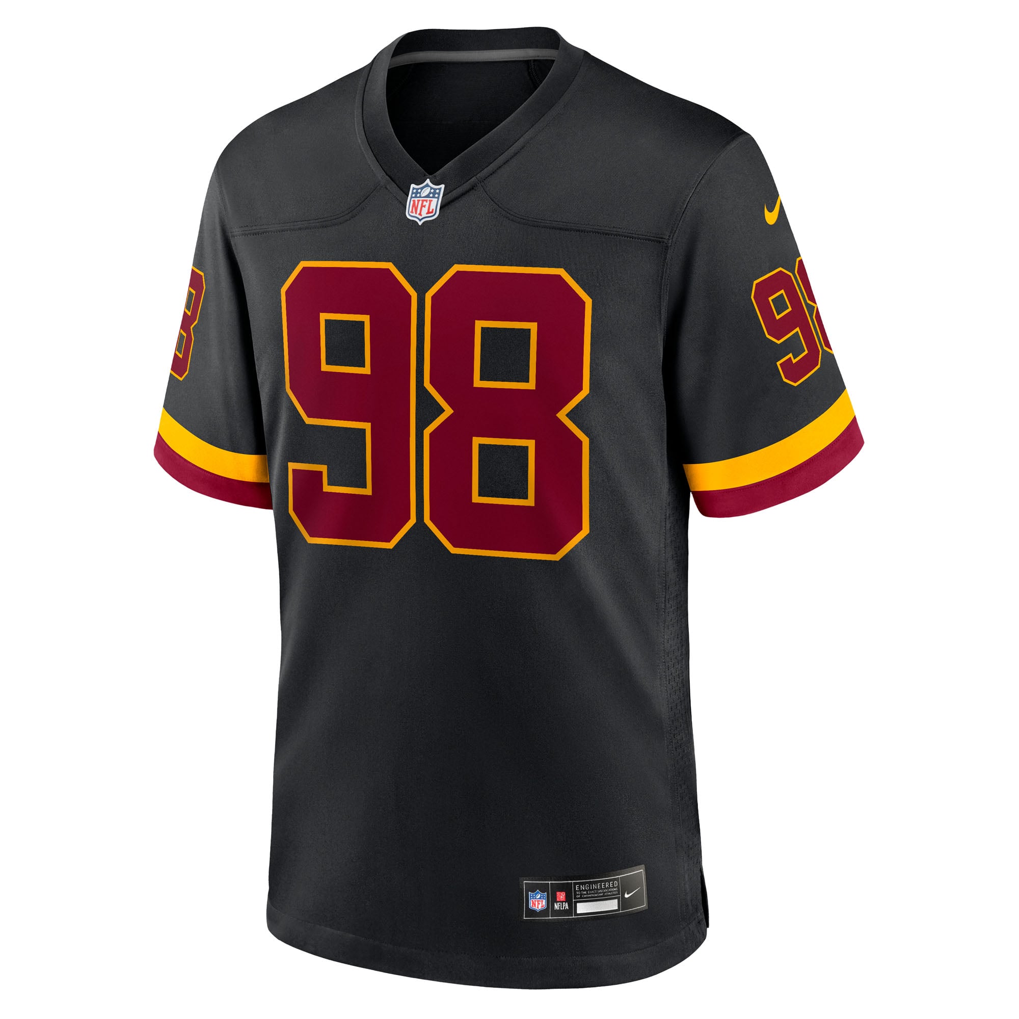 Men's Nike Odafe Oweh Burgundy Washington Commanders Game Jersey