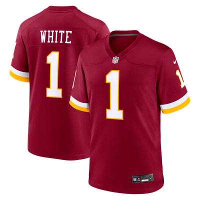 Rachaad White Washington Commanders Nike Team Game Jersey - Burgundy