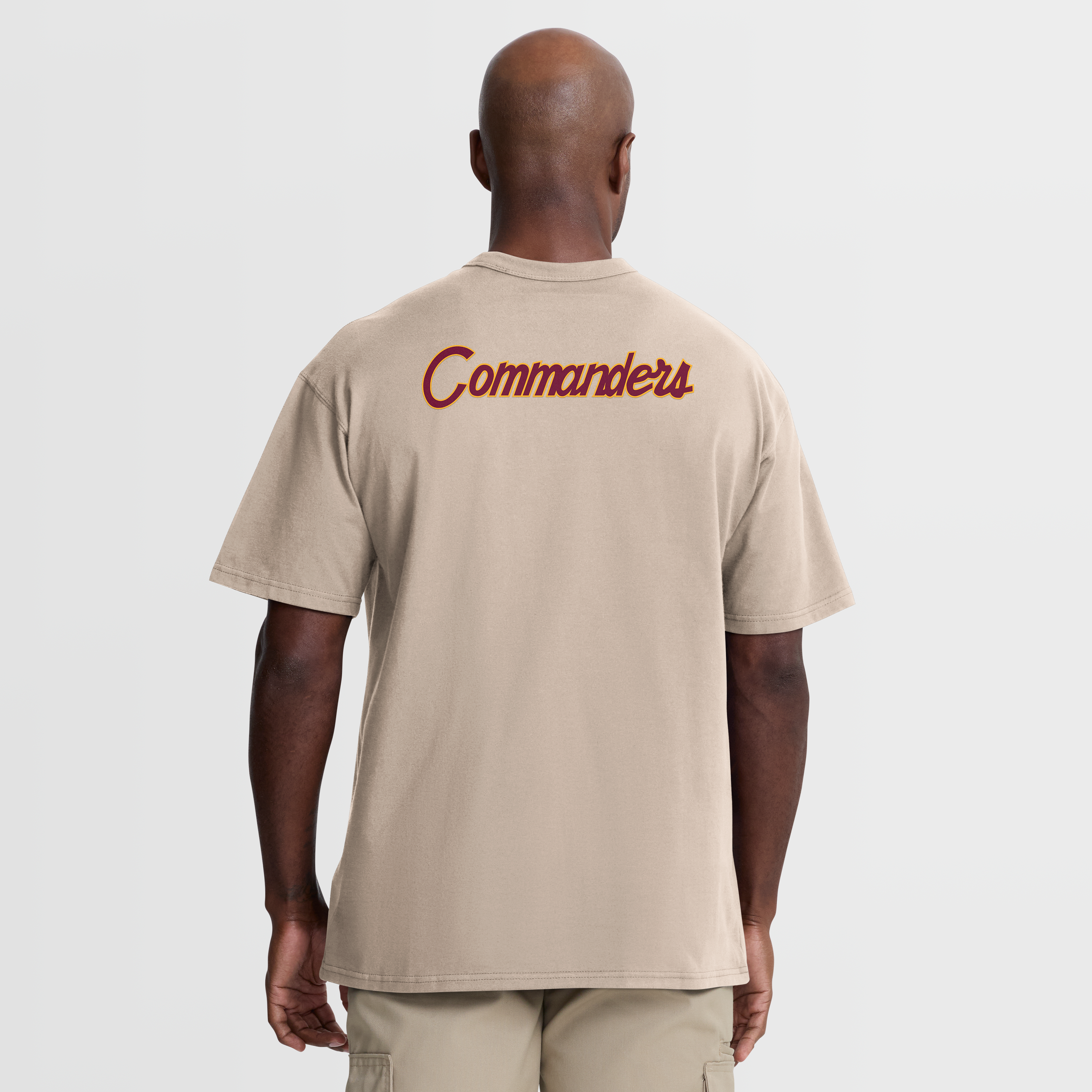 Men's Nike Sand Washington Commanders Night Primary Max90 T-Shirt