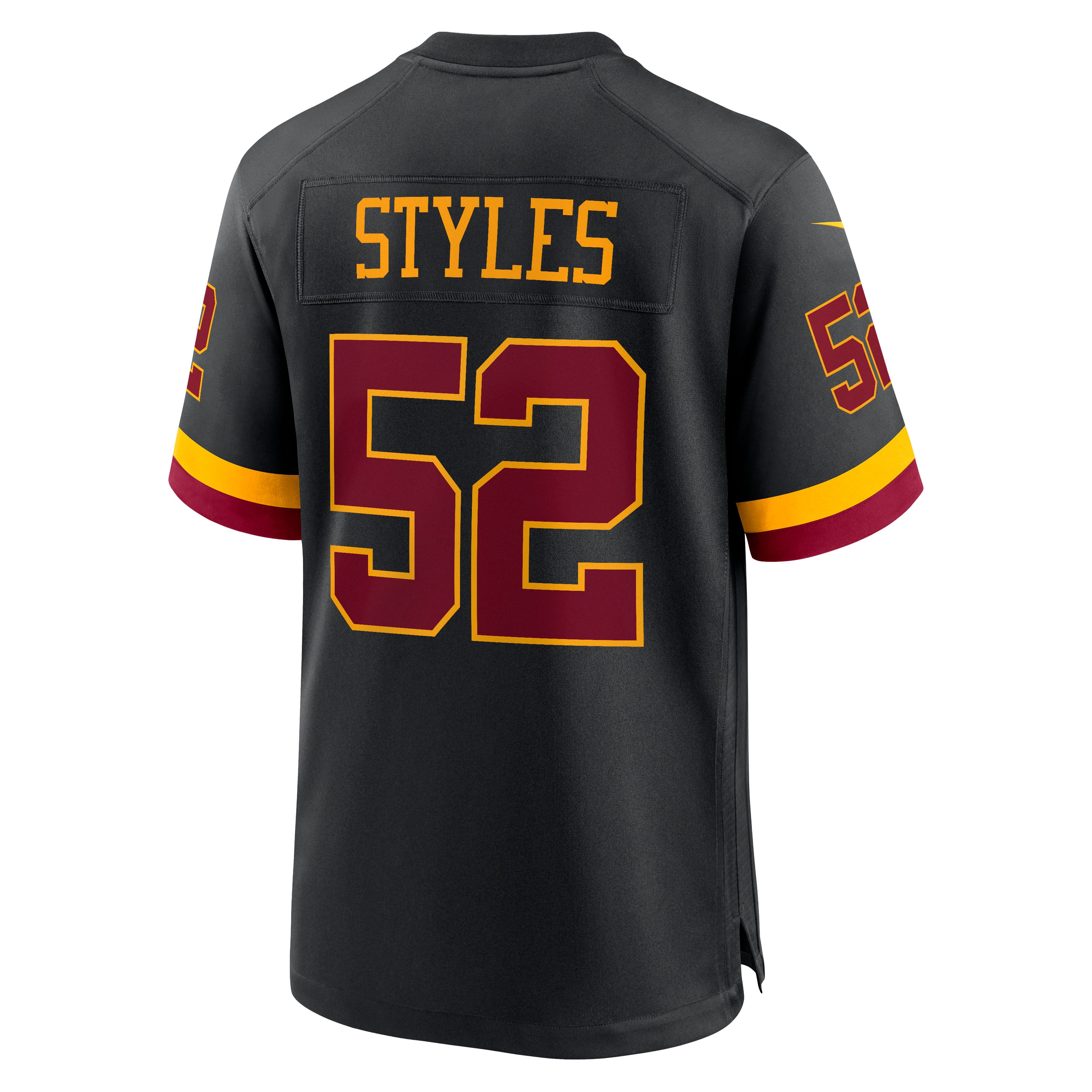Men's Nike Burgundy Washington Commanders Sonny Styles Team Game Jersey