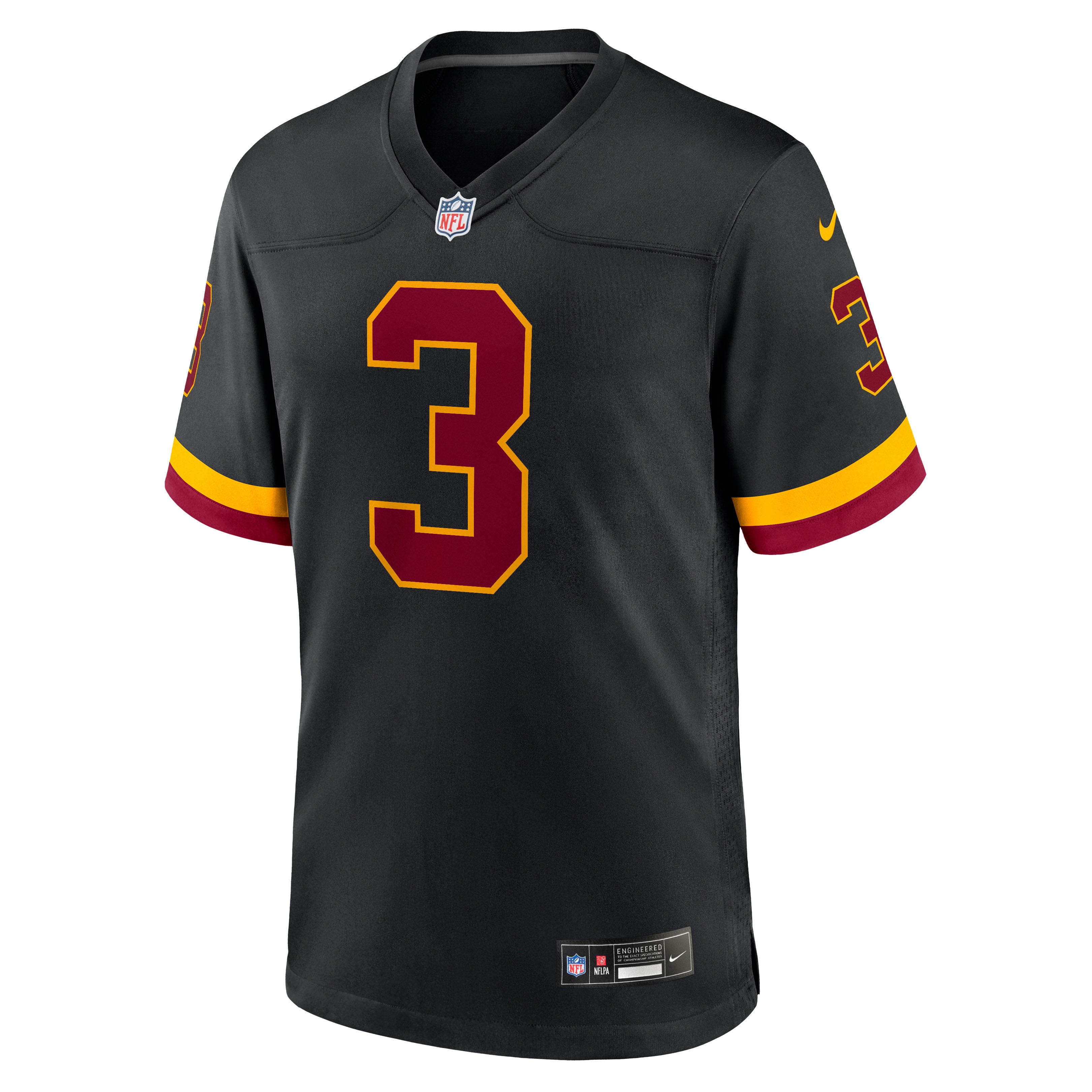 Maillot alternatif noir Nike Stefon Diggs Washington Commanders pour homme