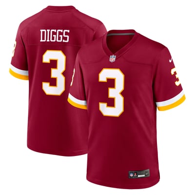 Stefon Diggs Washington Commanders Nike Game Jersey - Burgundy