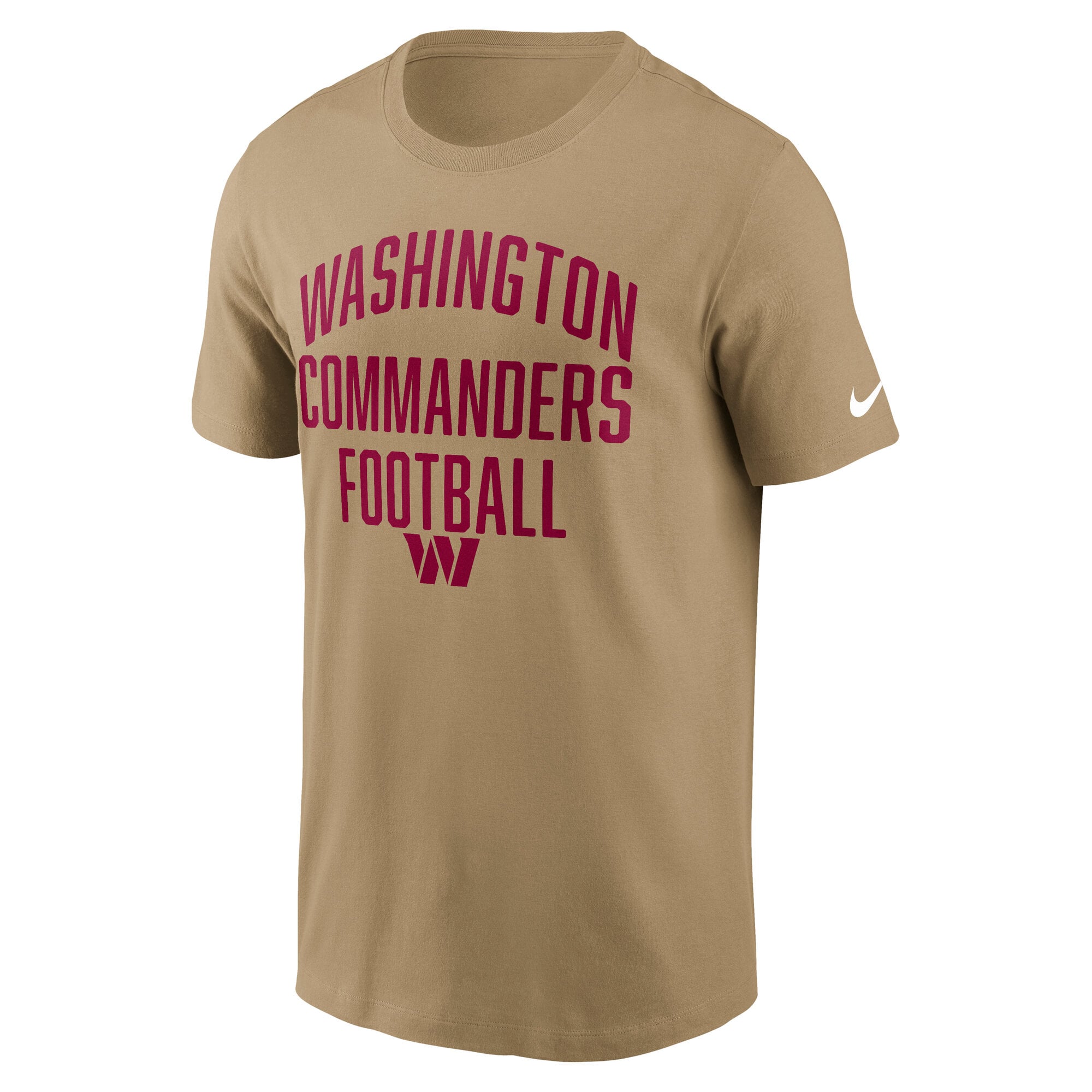 Men's Nike Tan Washington Commanders Rewind Essential T-Shirt