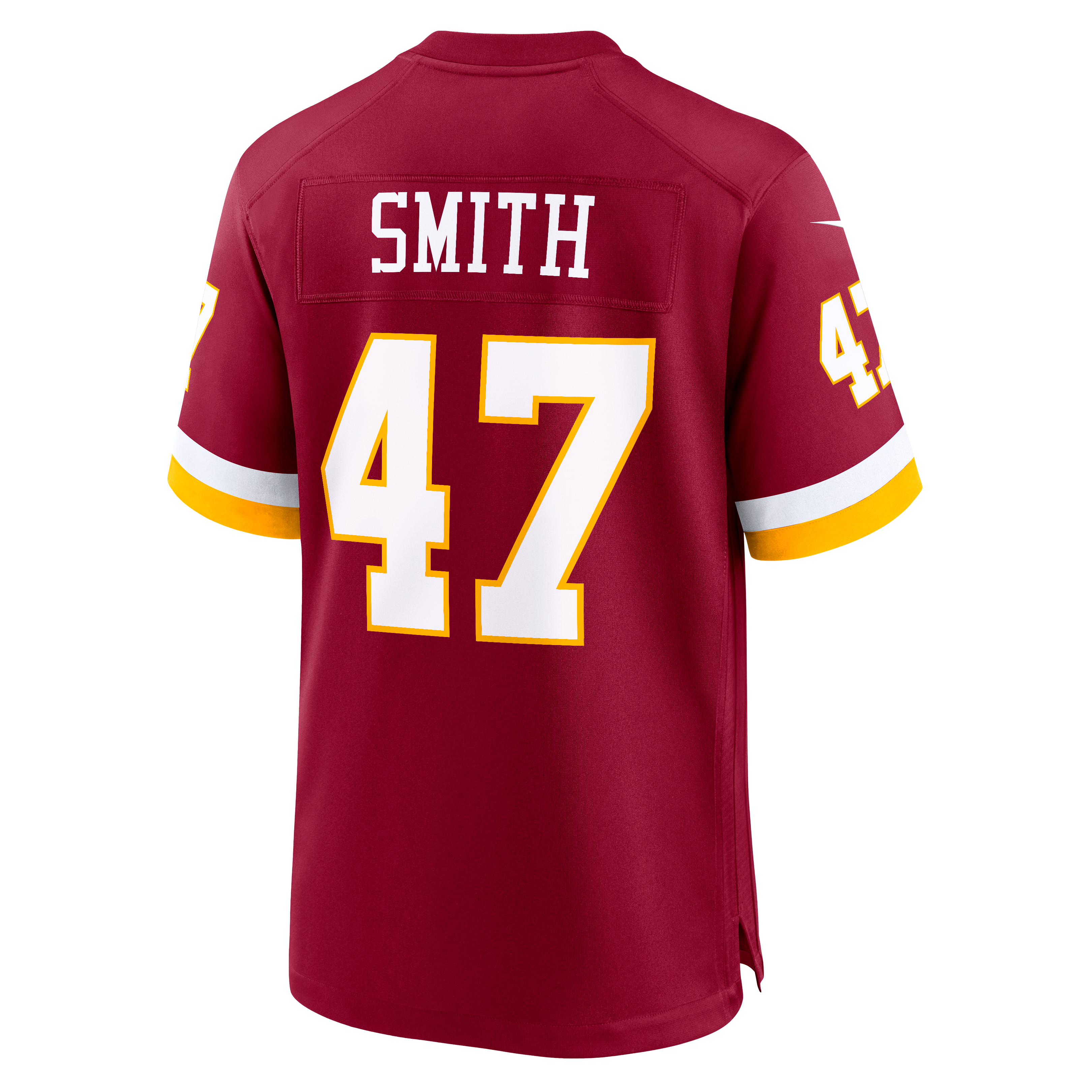 Men's Nike Terell Smith Burgundy Washington Commanders Team Game Jersey