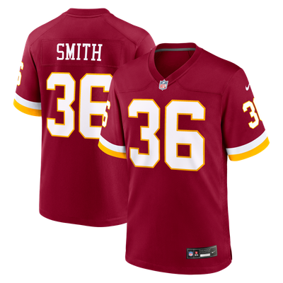 Terell Smith Washington Commanders Nike Team Game Jersey - Burgundy