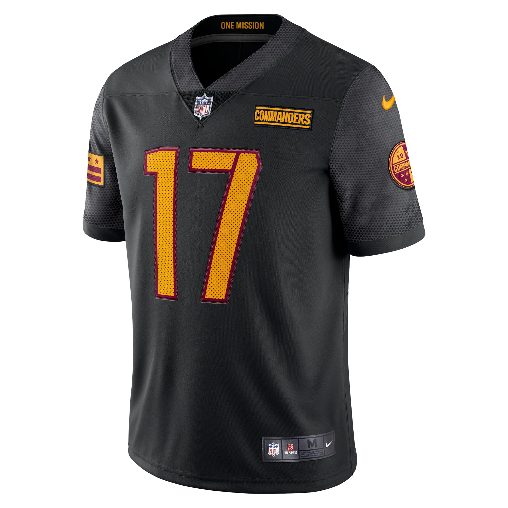 Maillot Nike Terry McLaurin Washington Commanders Alternate Vapor Limited pour homme, noir