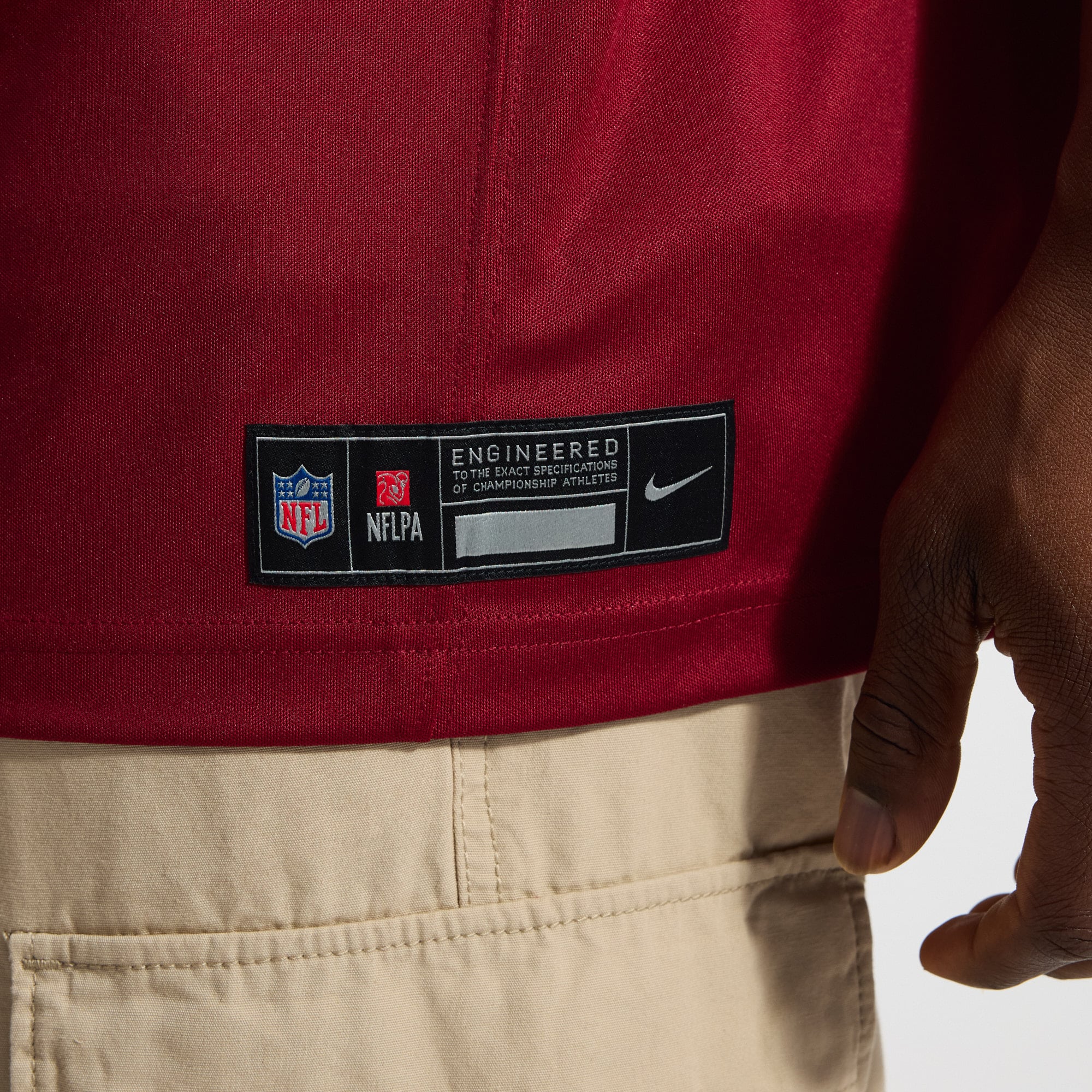 Maillot Nike Terry McLaurin bordeaux Washington Commanders Team Vapor F.U.S.E. Stitched Limited pour homme
