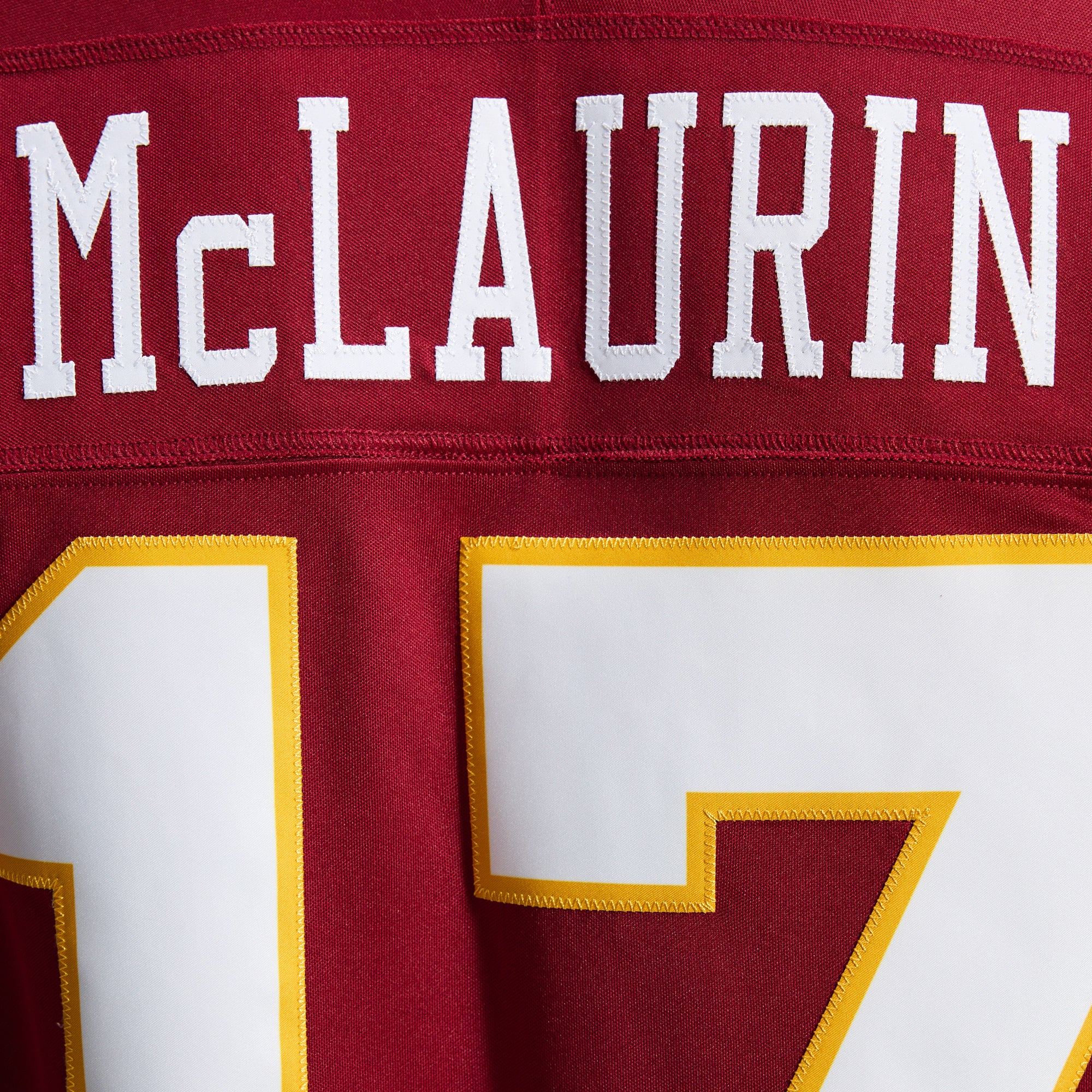 Maillot Nike Terry McLaurin bordeaux Washington Commanders Team Vapor F.U.S.E. Stitched Limited pour homme